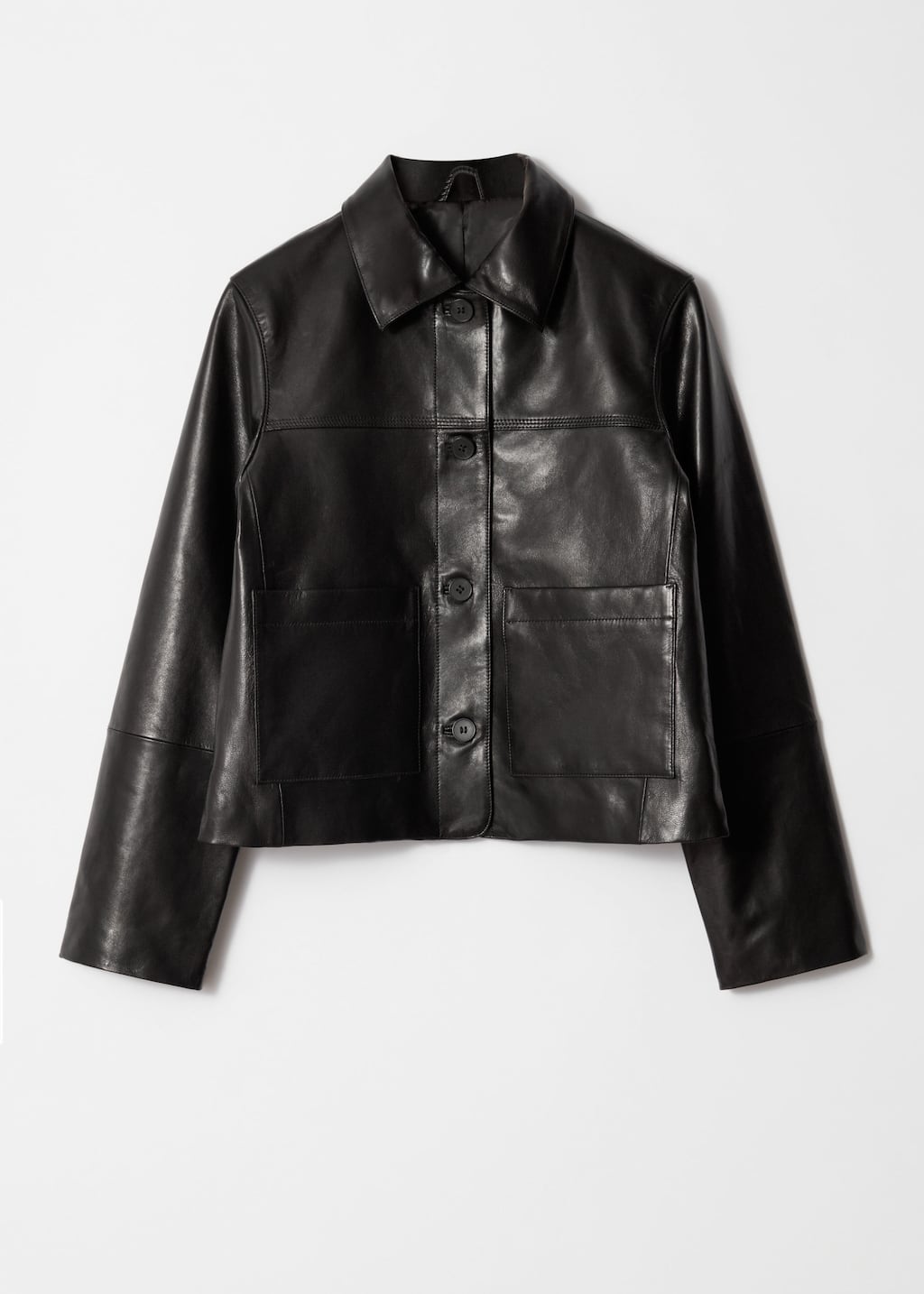 Chaqueta con bolsillo de parche