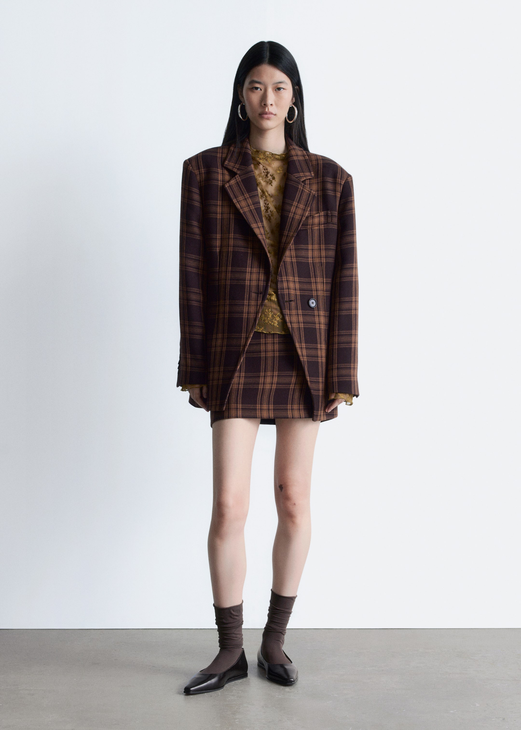 Visualizza immagine più grande: Ballerine in pelle - Marrone scuro - DONNA | H&M IT 2