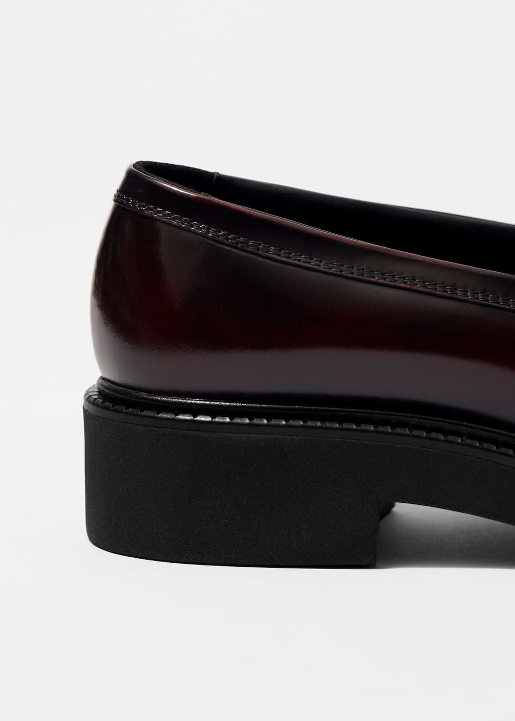 Image of Chunky Leather Loafers