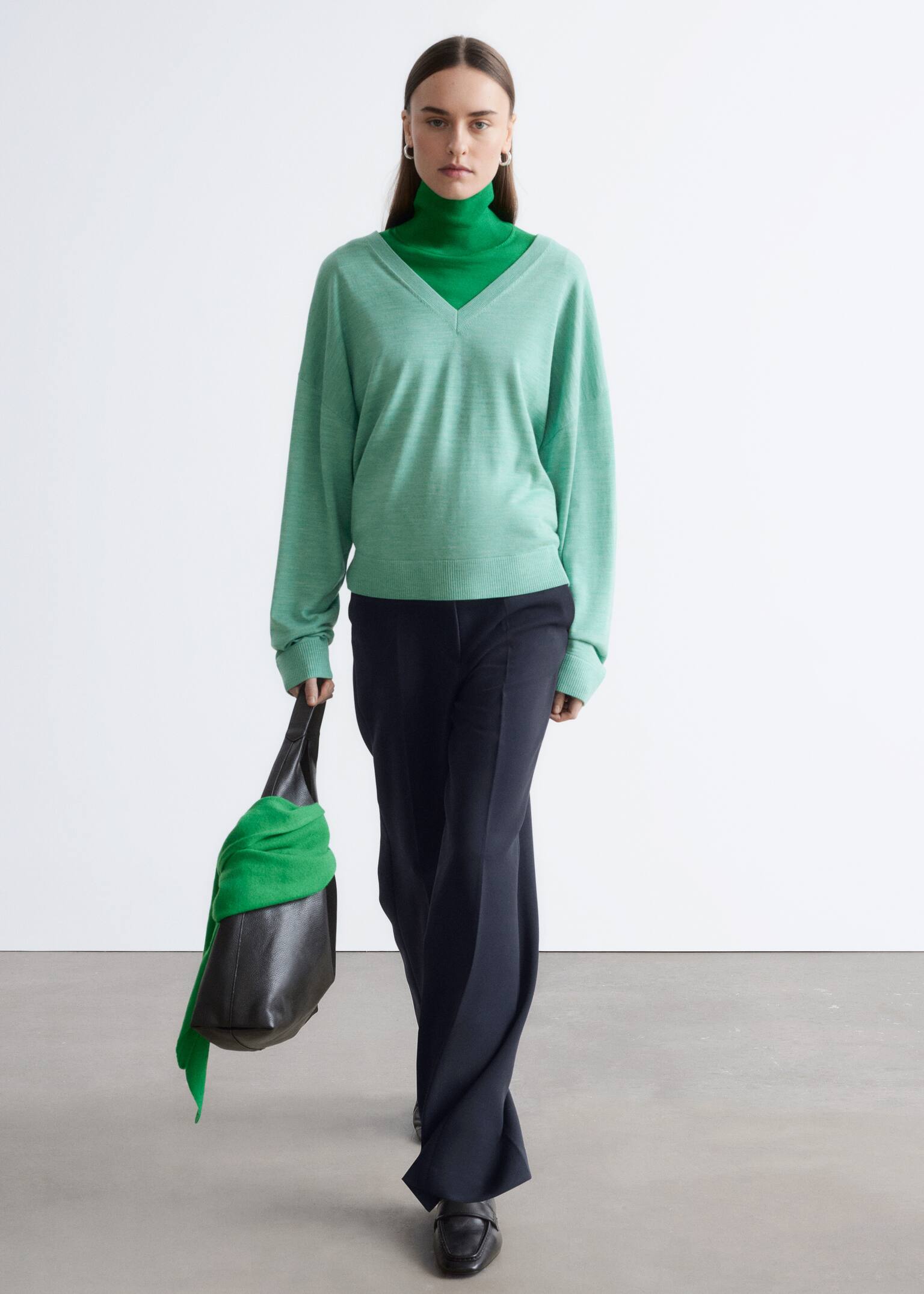 Kalhoty s puky - Navy/Tmavě zelená/Černá/Tmavě hnědá/Krémová/Tmavě červená - 6