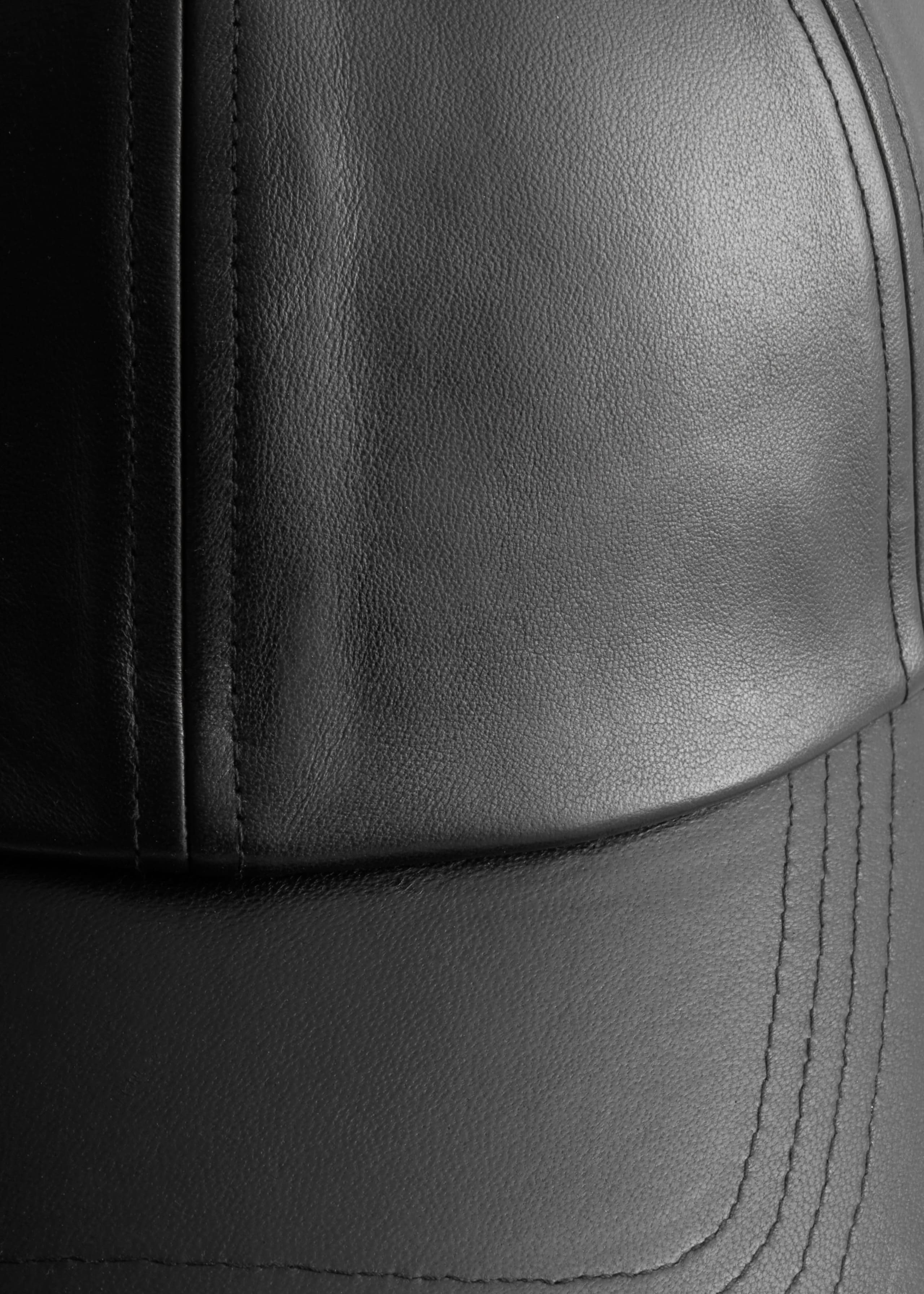 Image of Leather Cap