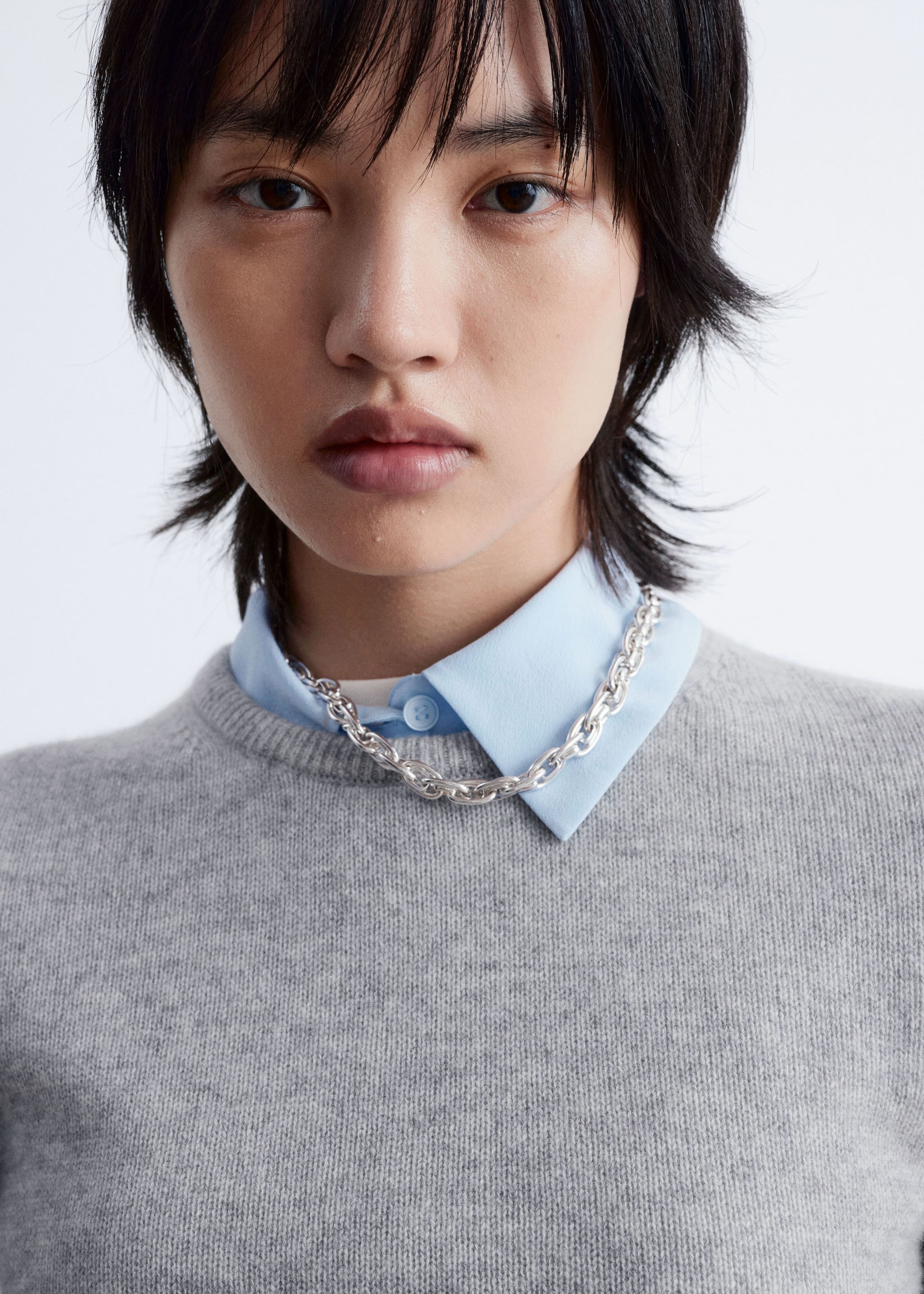 Image of Knitted Cashmere T-shirt