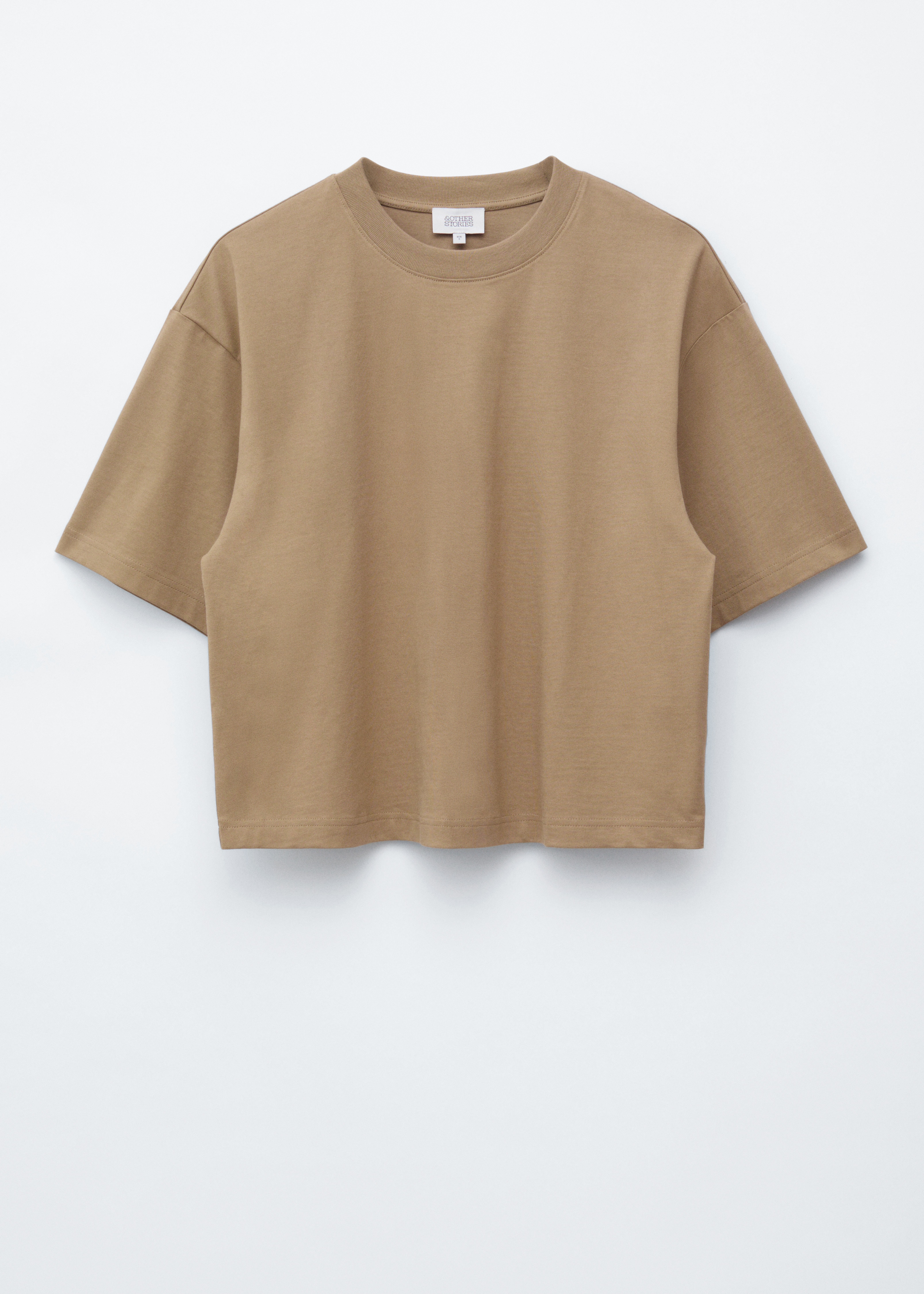 Tricou Boxy Din Bumbac - Bej/Alb/Buline/Alb/Bleumarin/Negru/Alb/Negru/Gri/Roșu/Alb/Dungi/Galben/Roșu