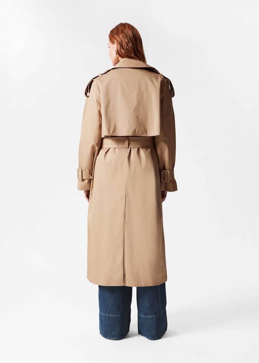Image of Dubbelknäppt trenchcoat