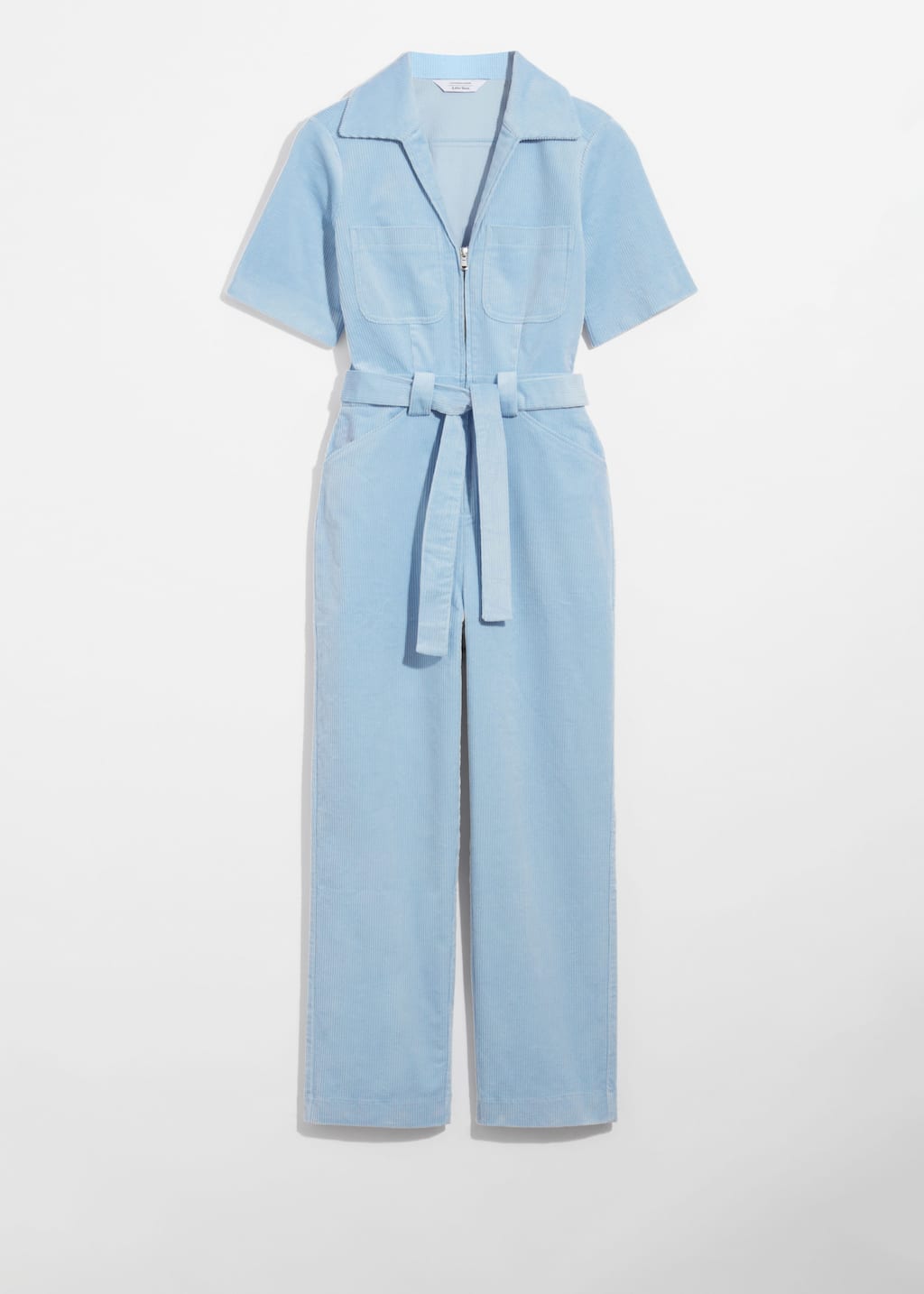 Image of Cord-Jumpsuit mit Gürtel
