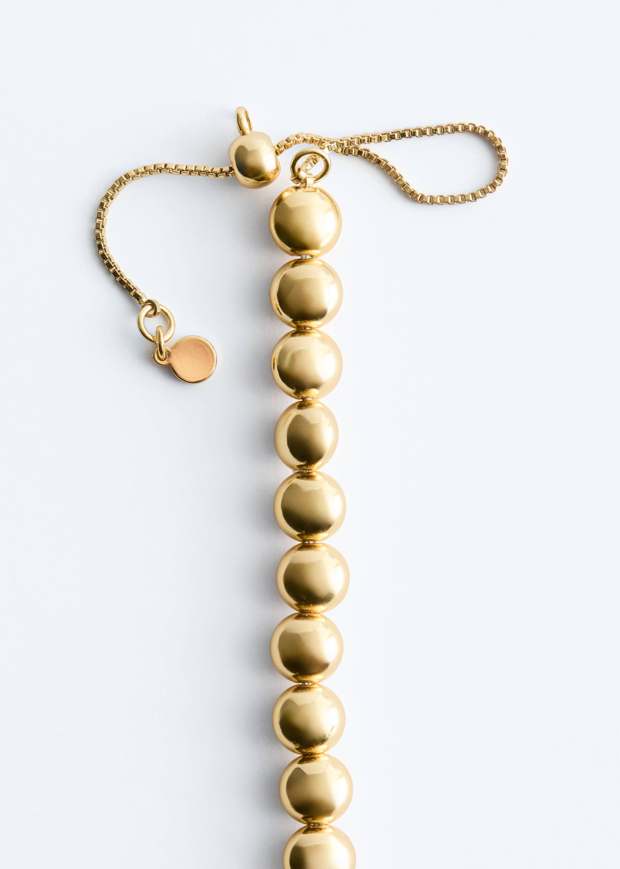 Visa större bild: Kort halsband med pärlor - Guld - DAM | H&M SE 4