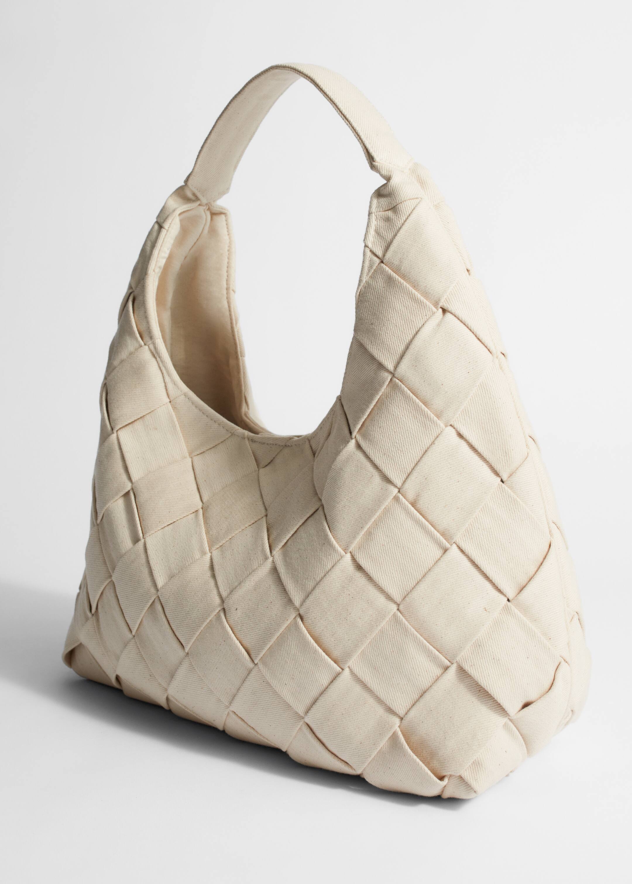 Ingrandisci l'immagine: Braided Denim Tote - Wheat - DONNA | H&M CH 2