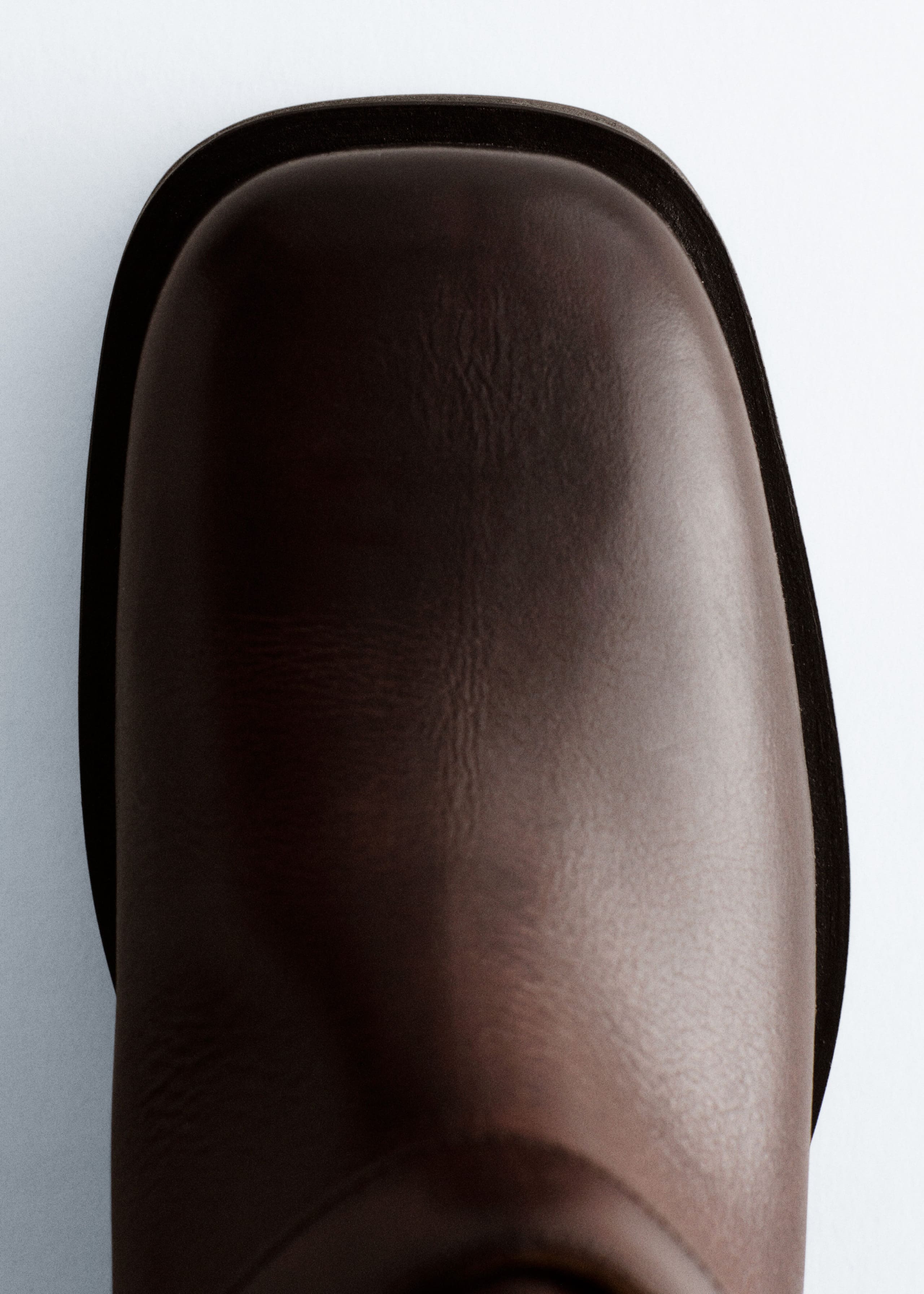 Image of Leather Biker Boots
