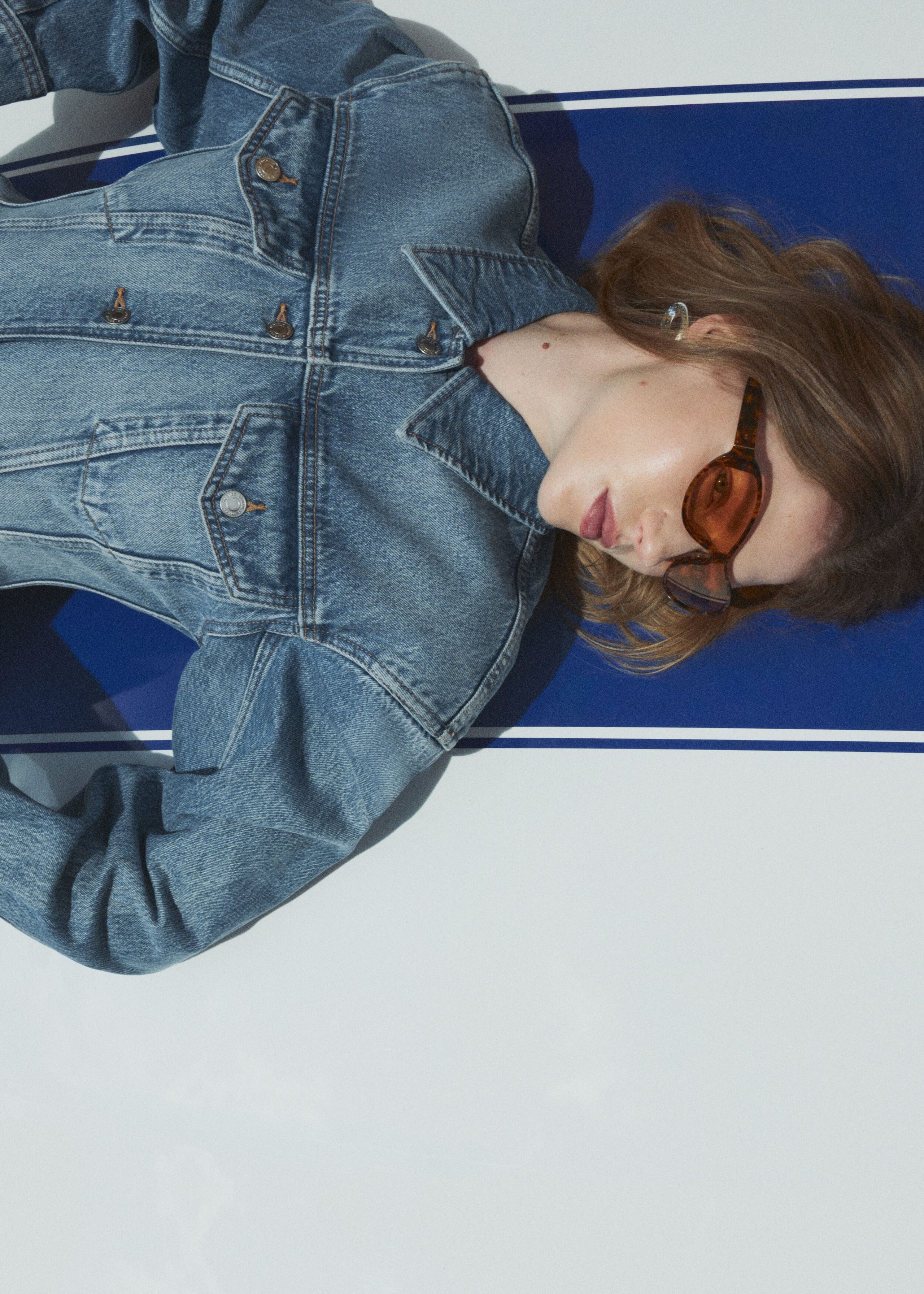 Image of Sculpted Denim Jacket