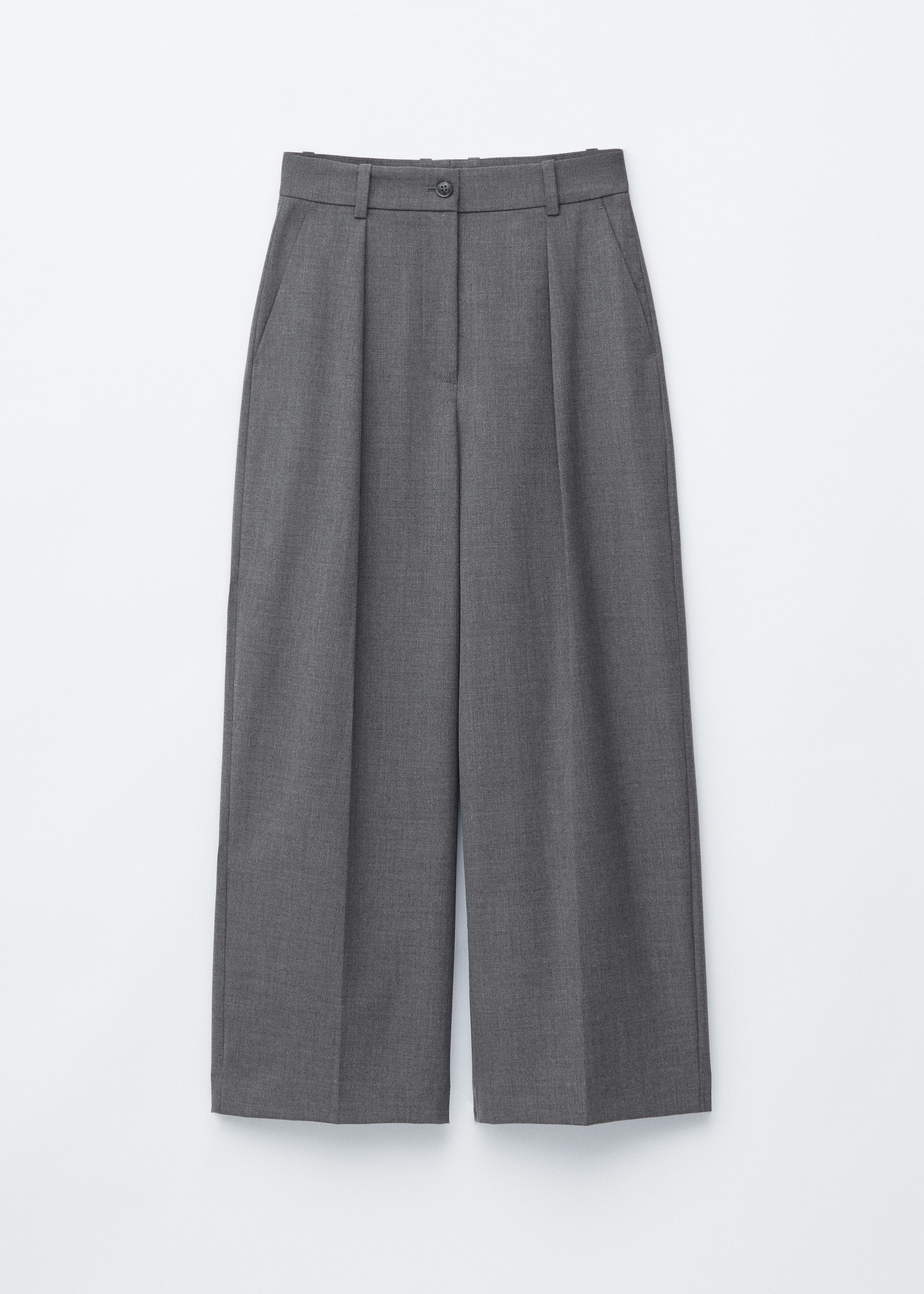 CLUBHAUS Tailored Trousers - Lサイズ　グレー Cropped Tailored Trousers - Grey - & Other Stories NL
