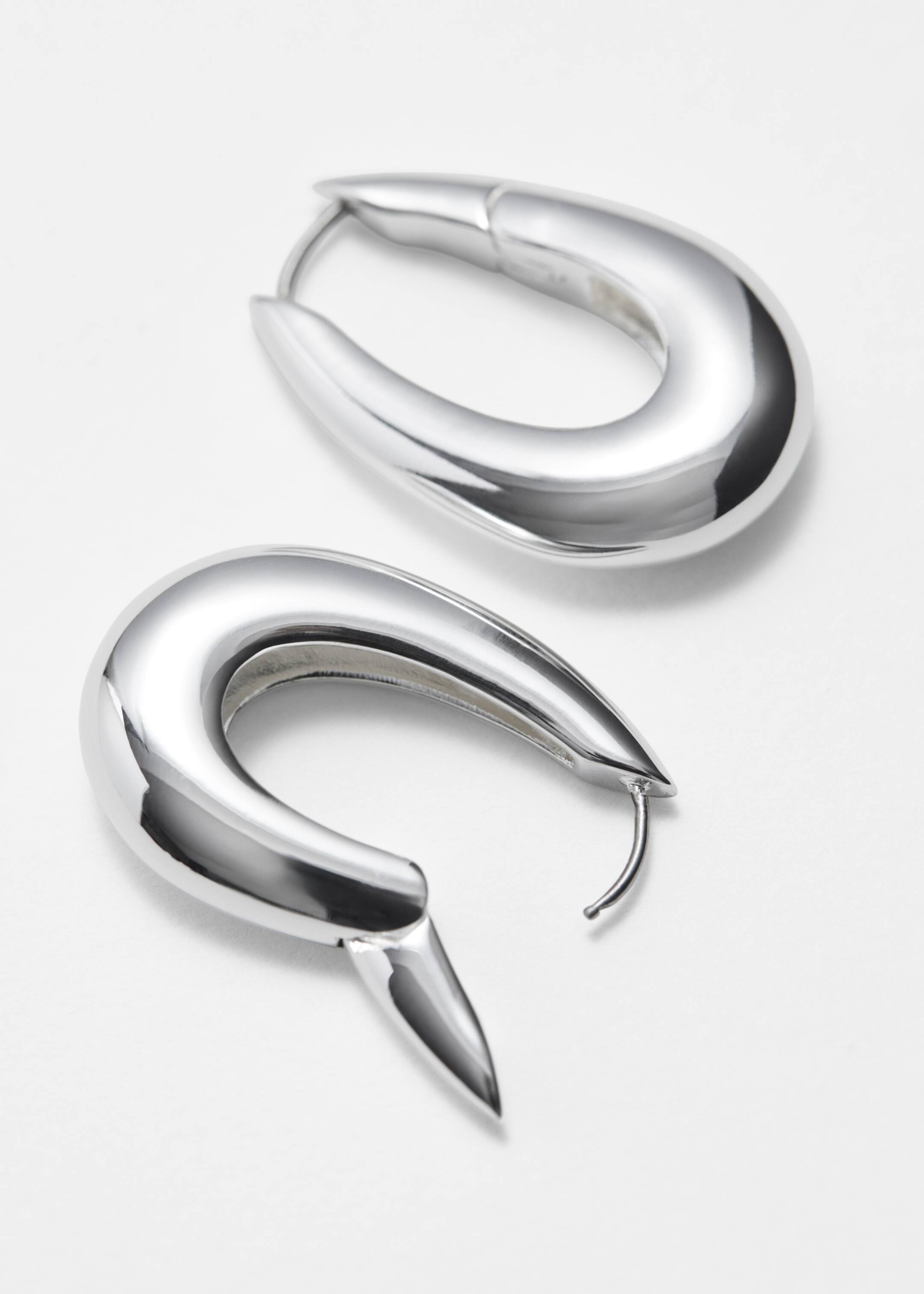 Größeres Bild ansehen: Ohrstecker in Tropfenform - Silber - Ladies | H&M DE 4