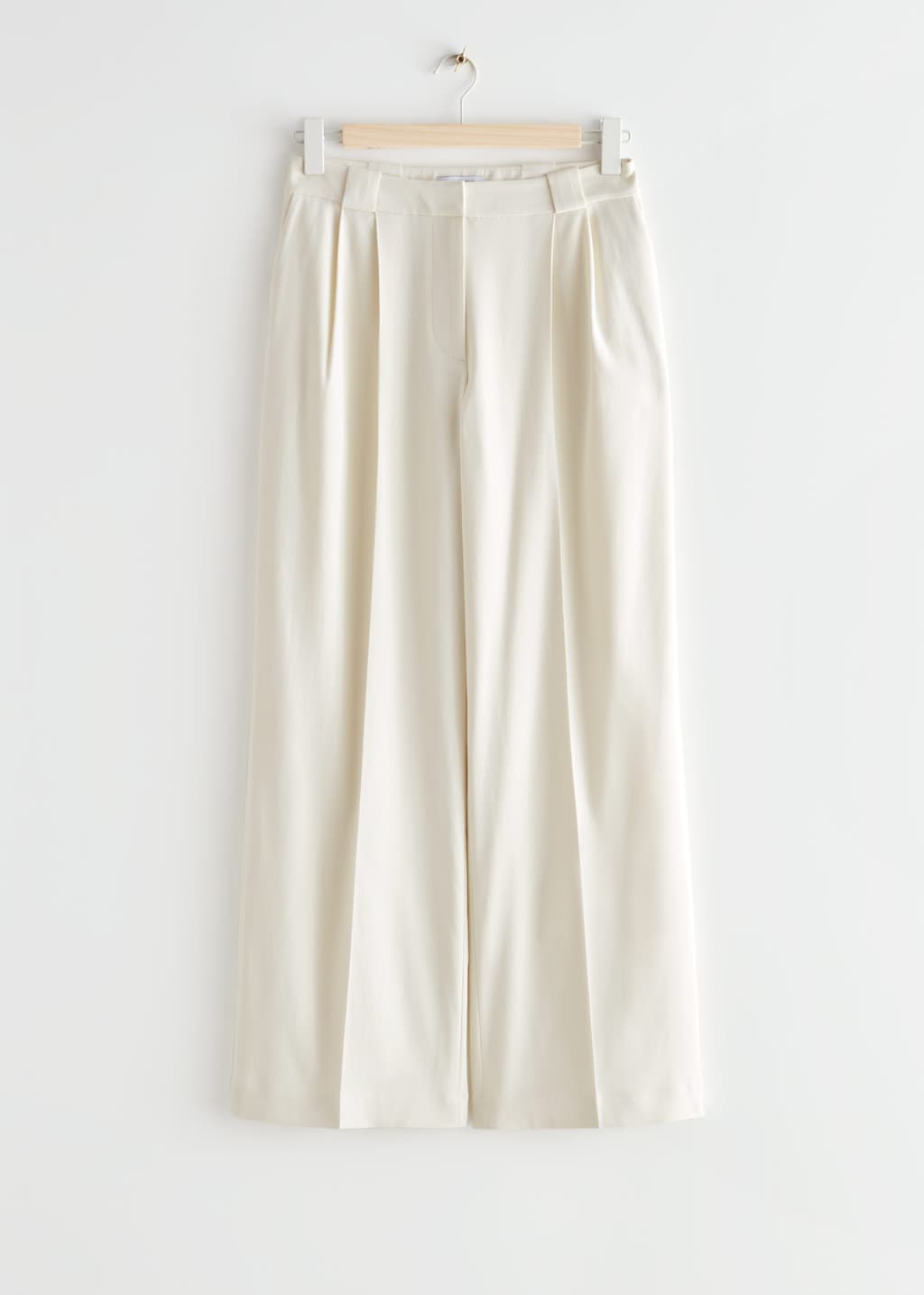 RelaxedPressCreaseTrousers - Grey - Natura morta