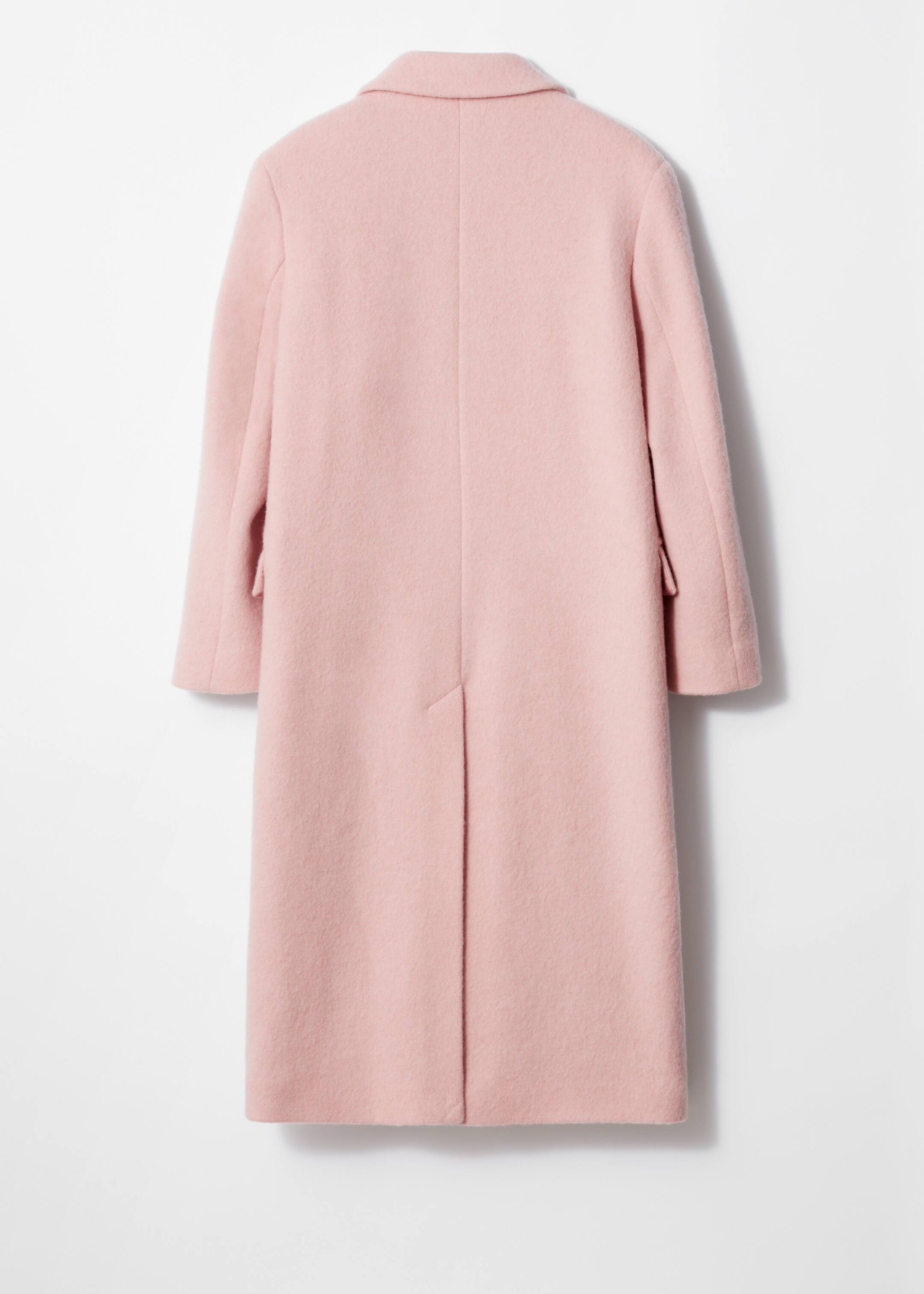 Grösseres Bild ansehen: Zweireihiger Wollmantel - Hellrosa - DAMEN | H&M CH 1