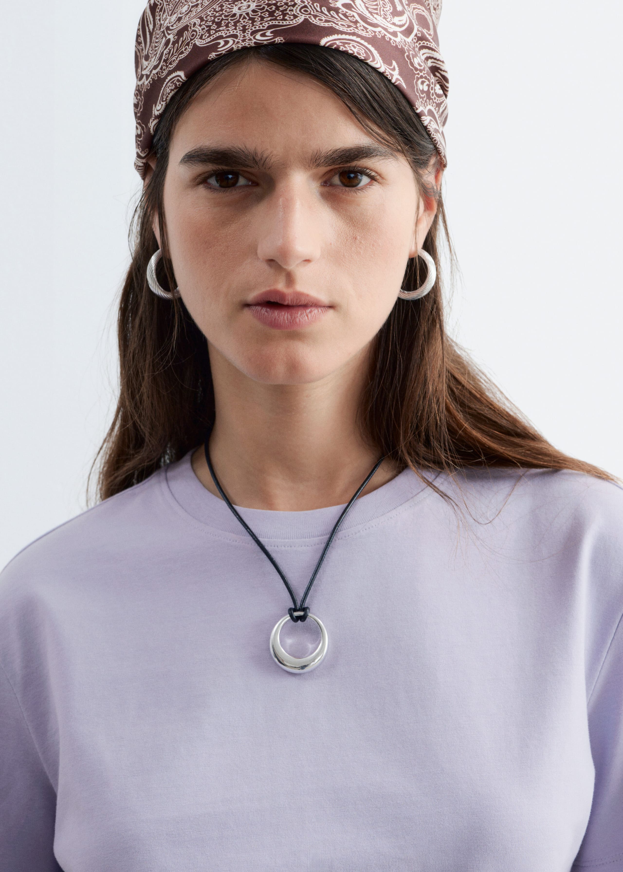 Image of Cotton Crew-Neck T-Shirt