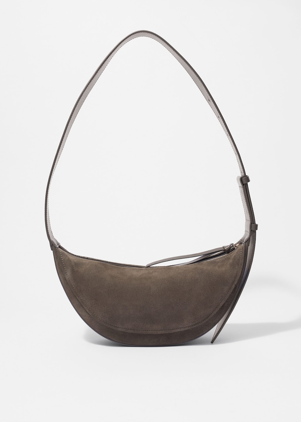 Borsa in pelle con pannelli