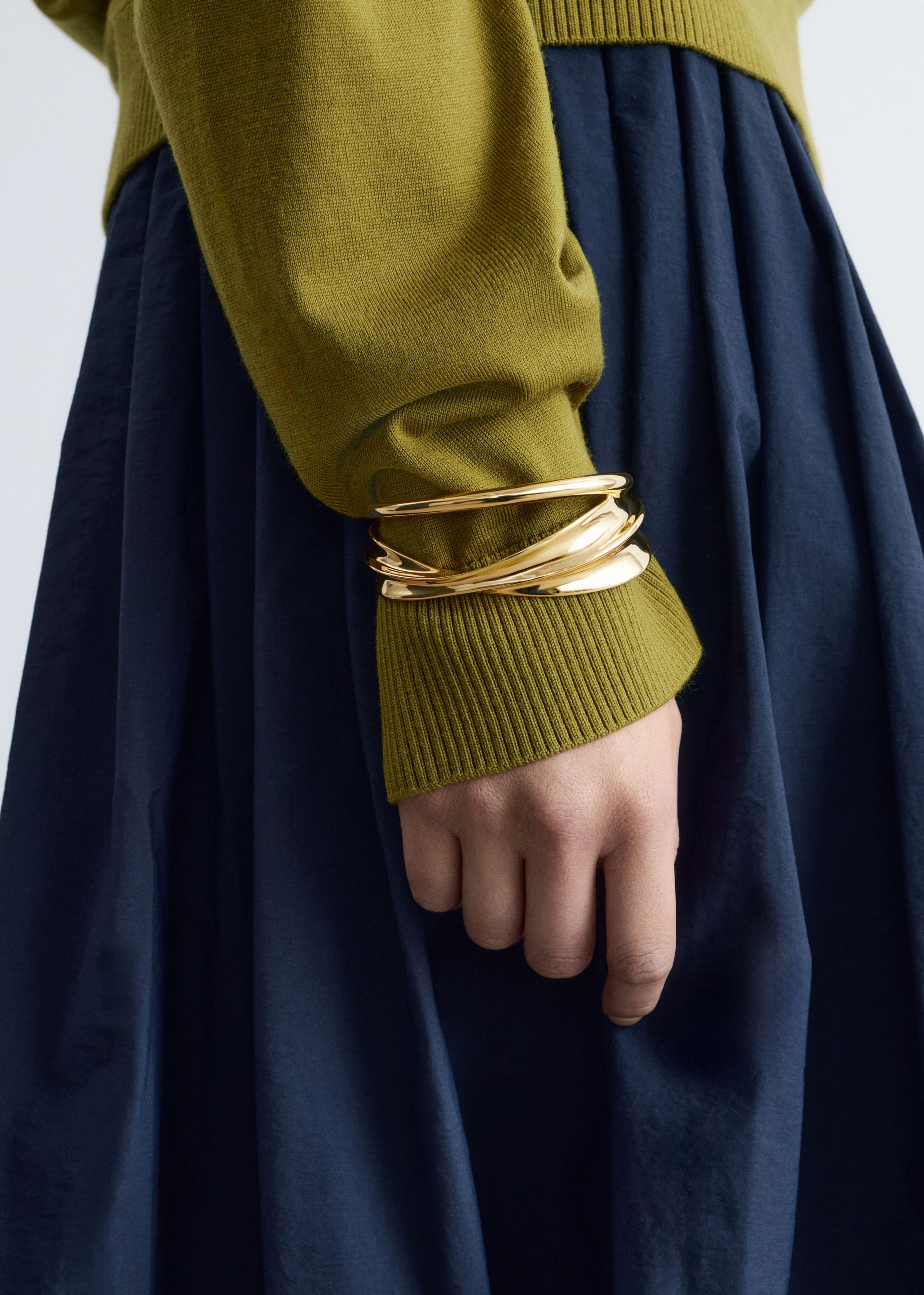 Image of Sculptural Cuff Bracelet