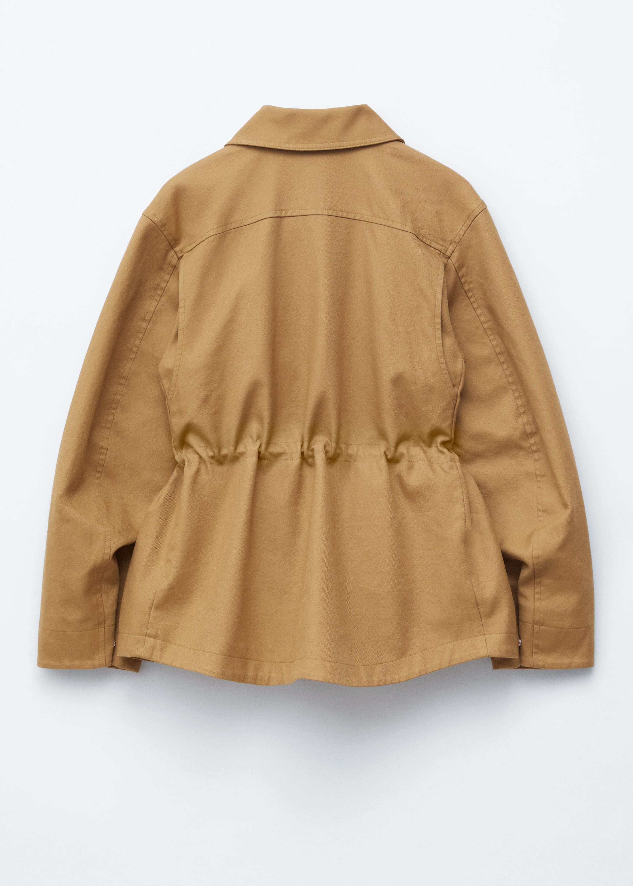 Image of Oversized Drawstring Utility Jacket