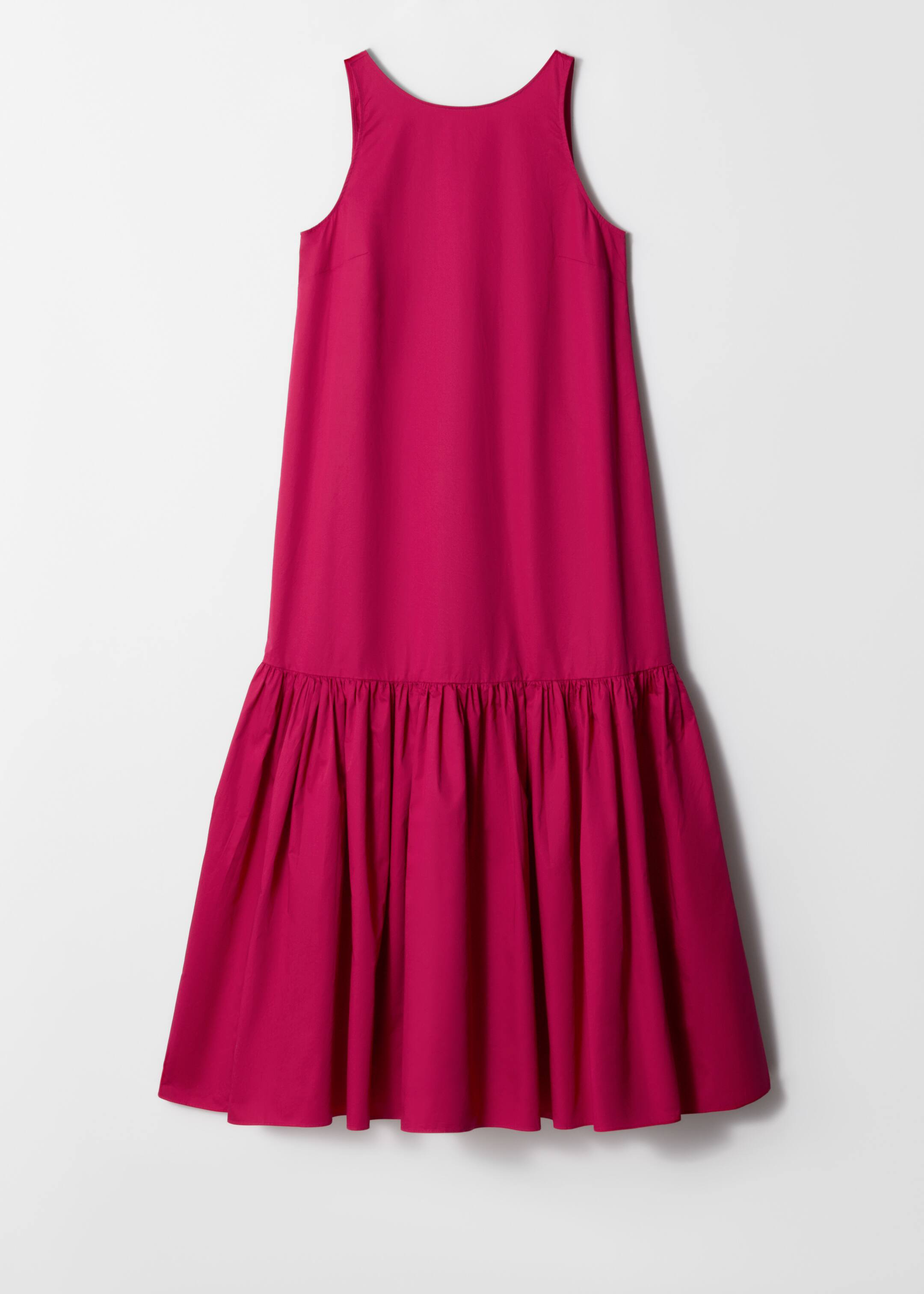 Vezi imaginea mai mare: Tiered Maxi Dress - Roz închis - FEMEI | H&M RO 6