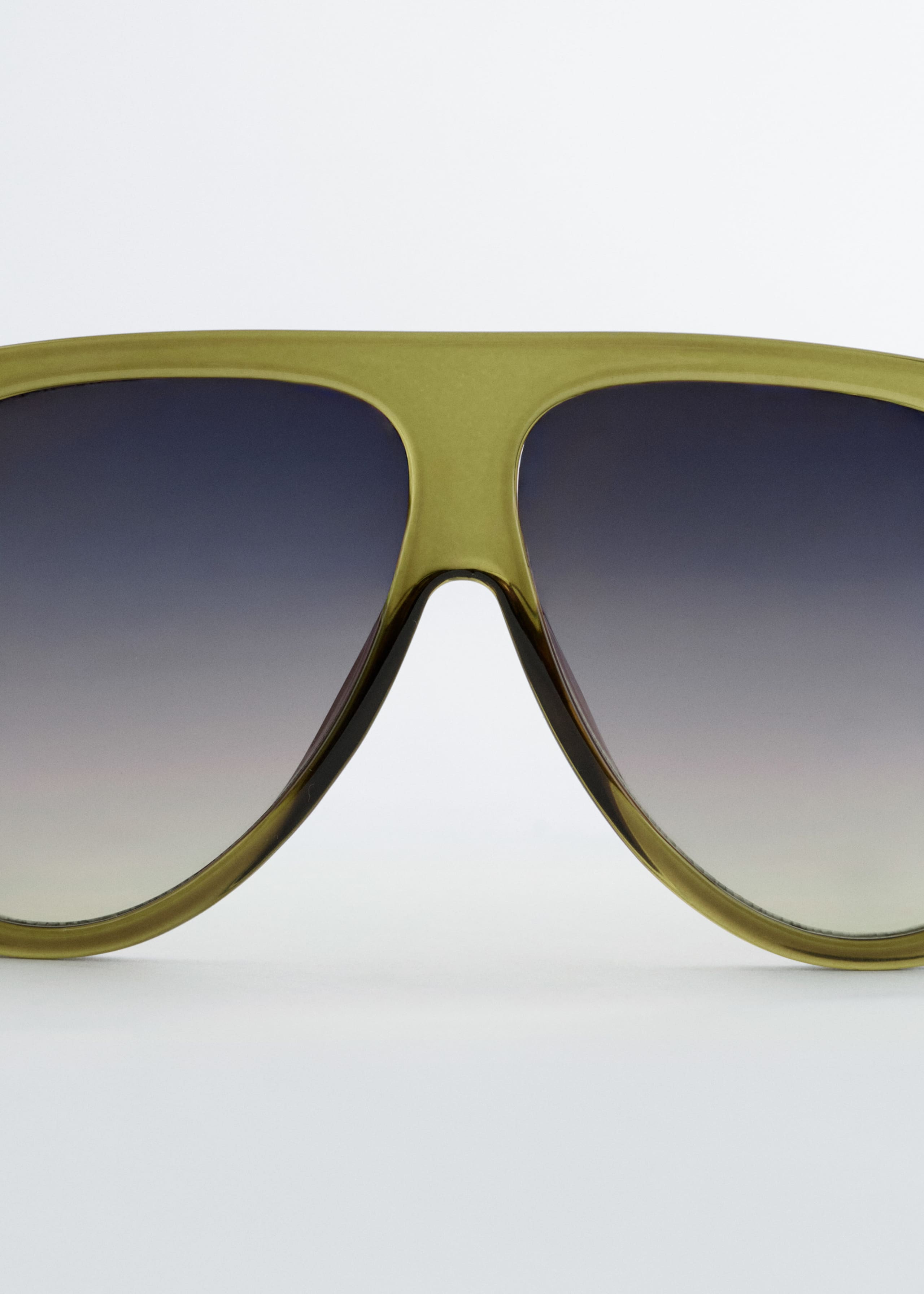Image of Oversized Aviator Sunglasses