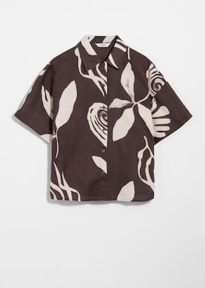 Brown Print