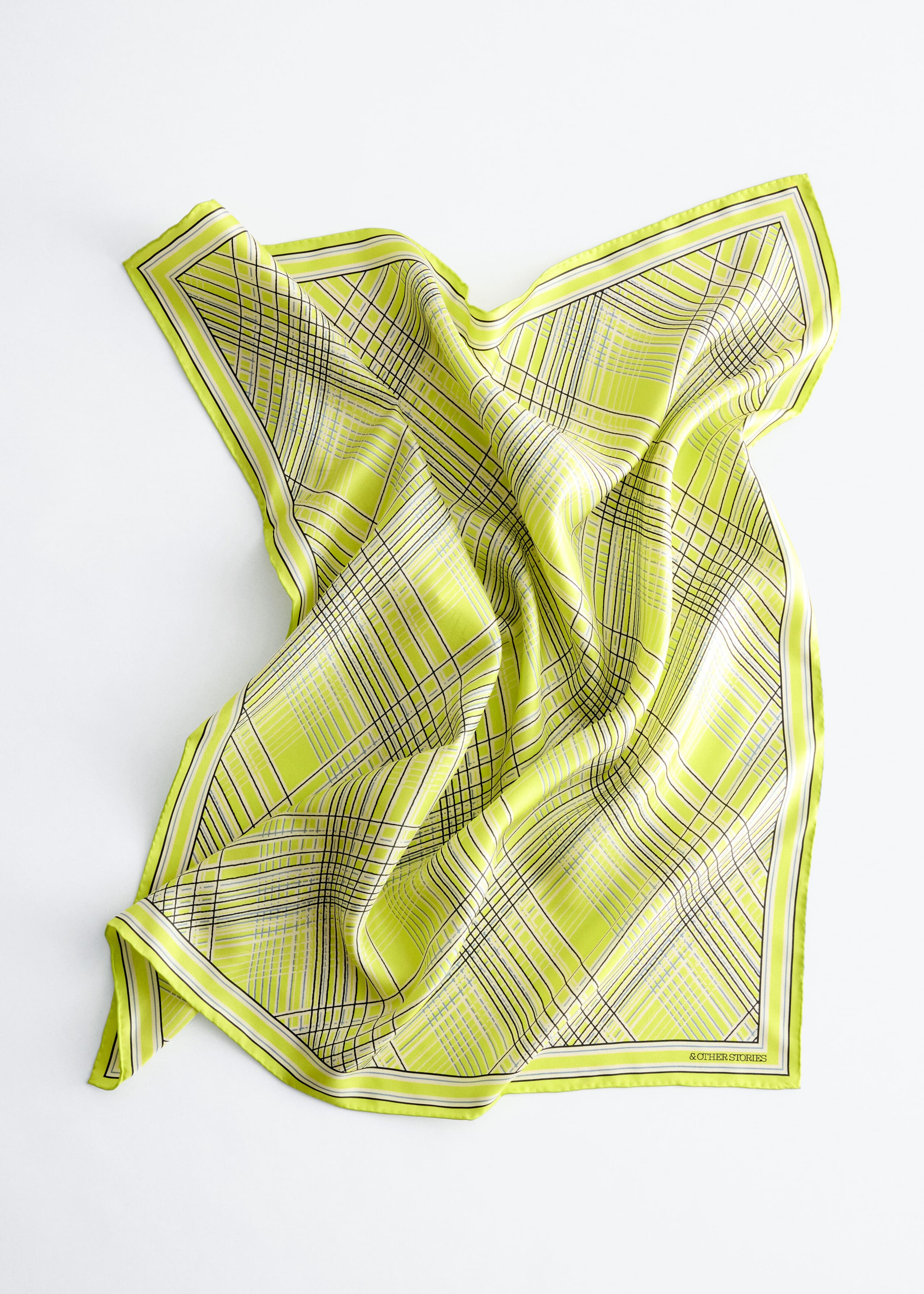 Image of Printed Silk Scarf