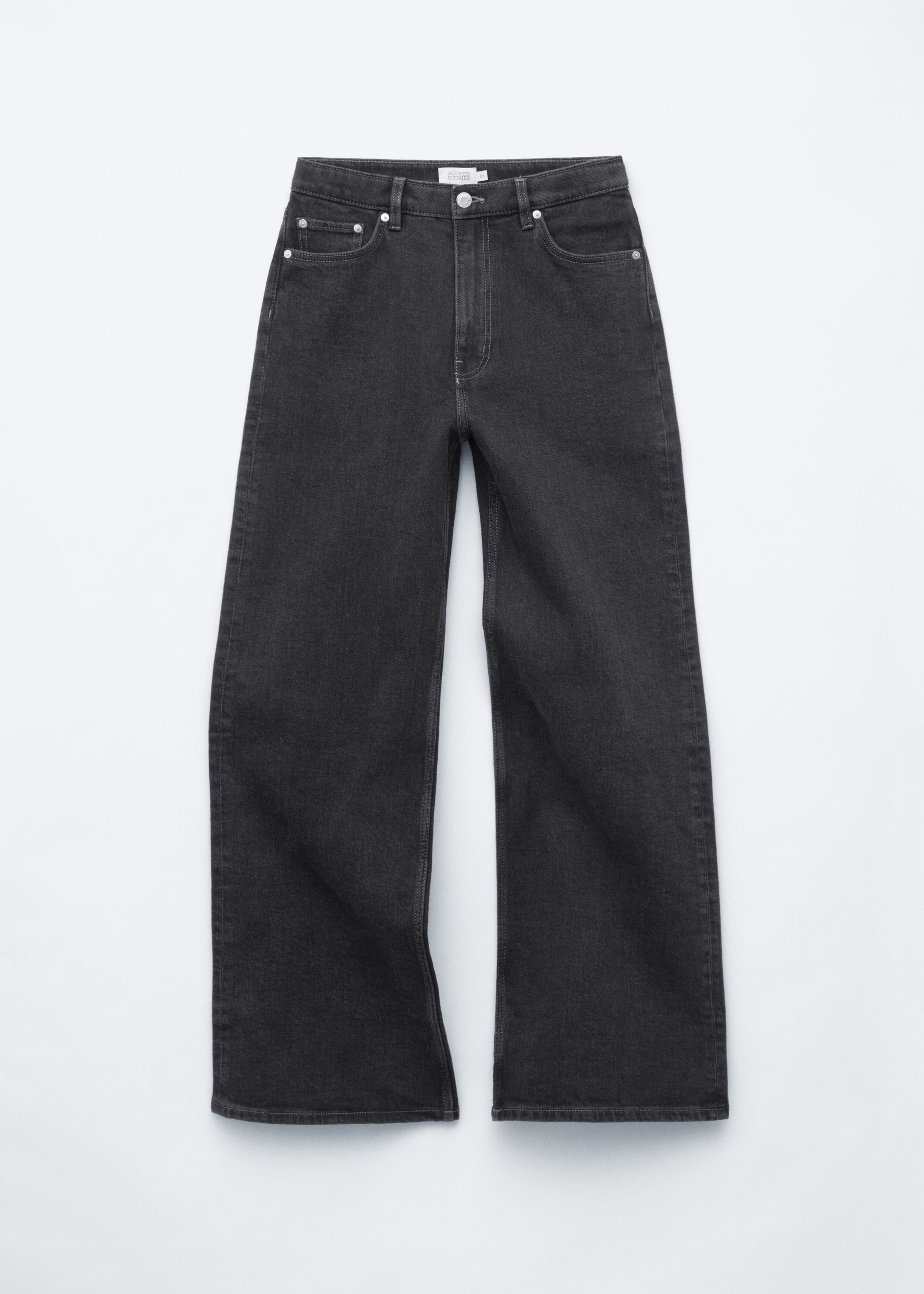 Wide-Leg Jeans - Black - Still Life