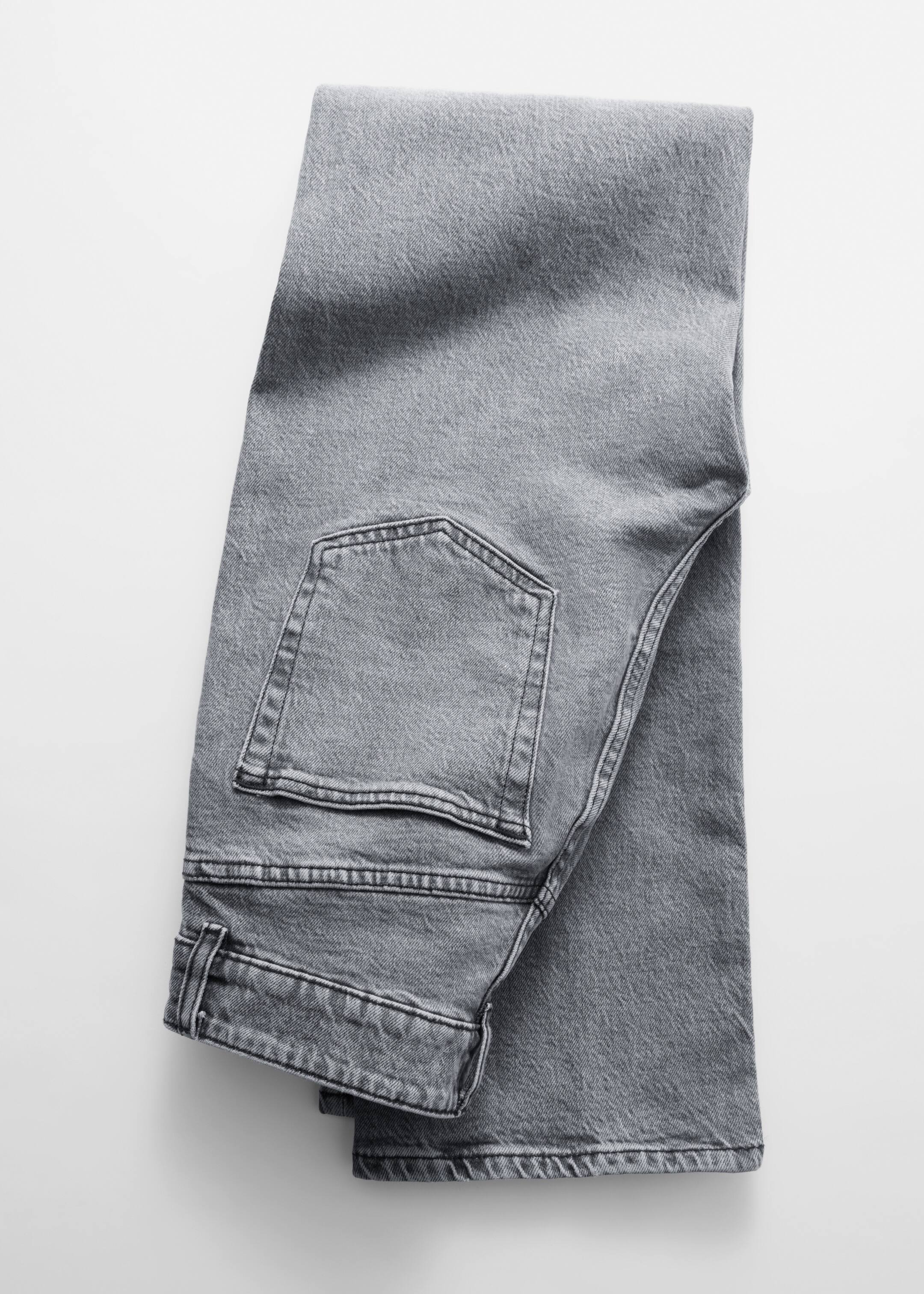 Vis større bilde: Jeans med rette ben og høyt liv - Grå - DAME | H&M NO 3