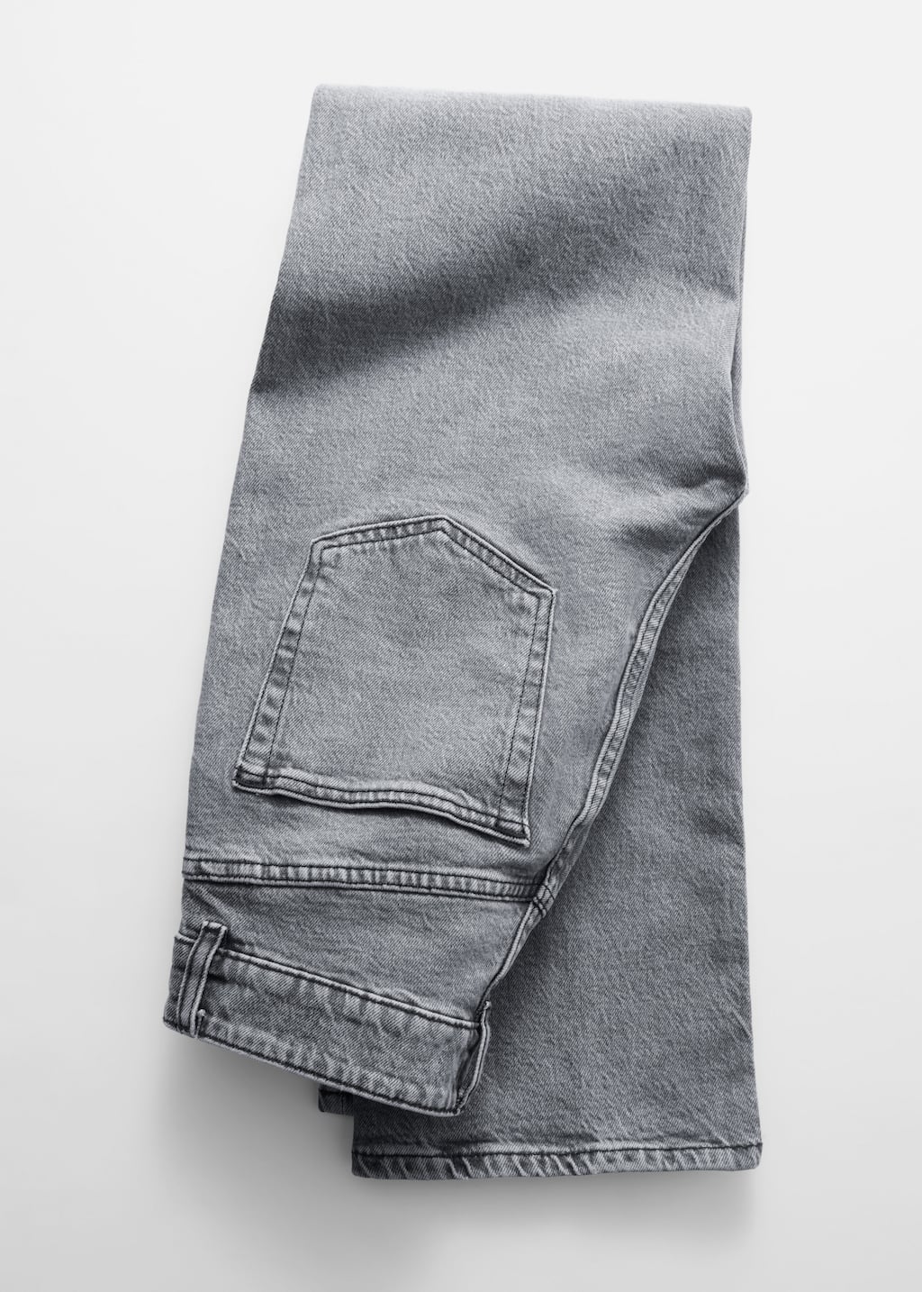 Image of High-Waist Straight-Leg Jeans