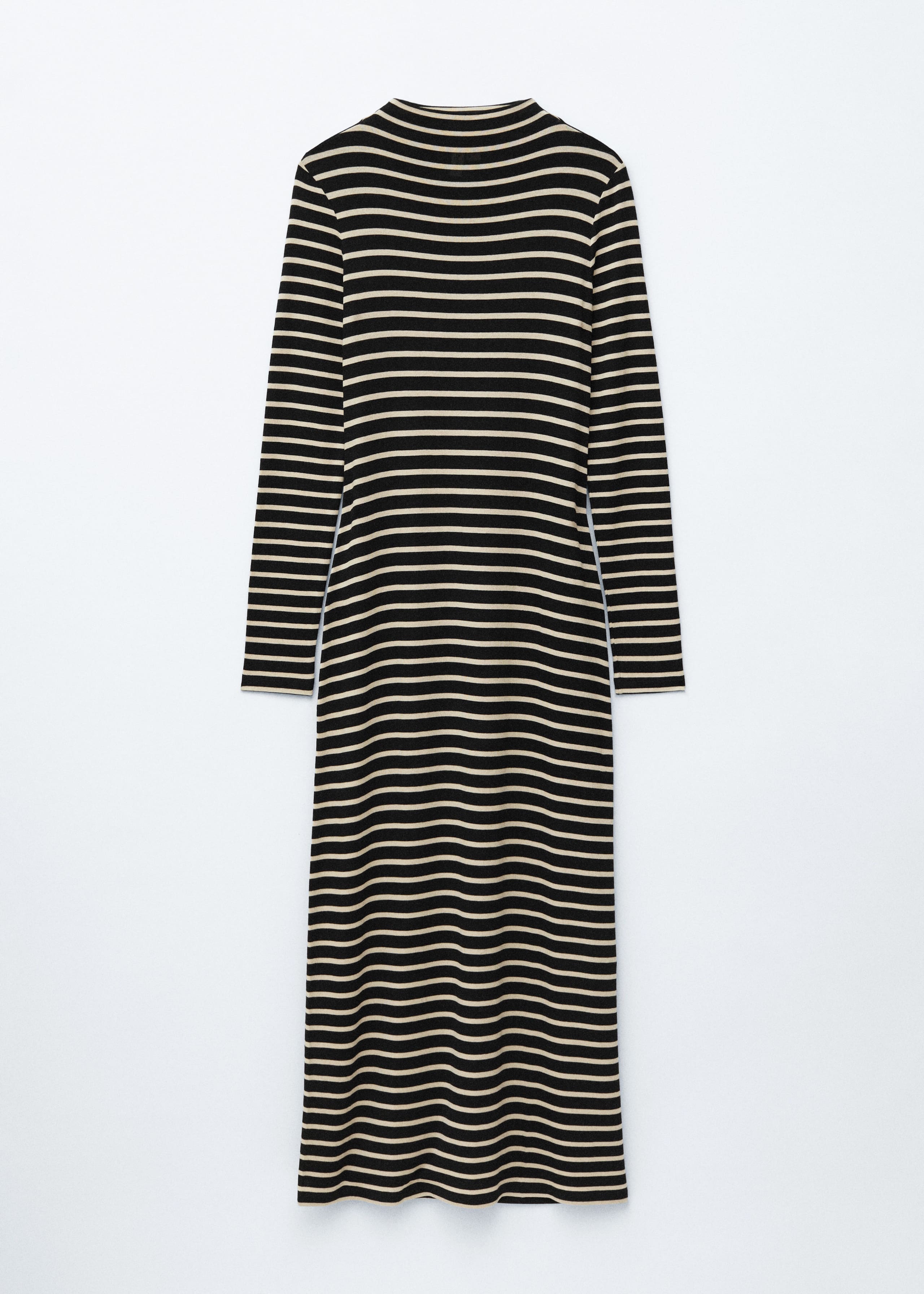 Image of Maxivestido con cuello falso