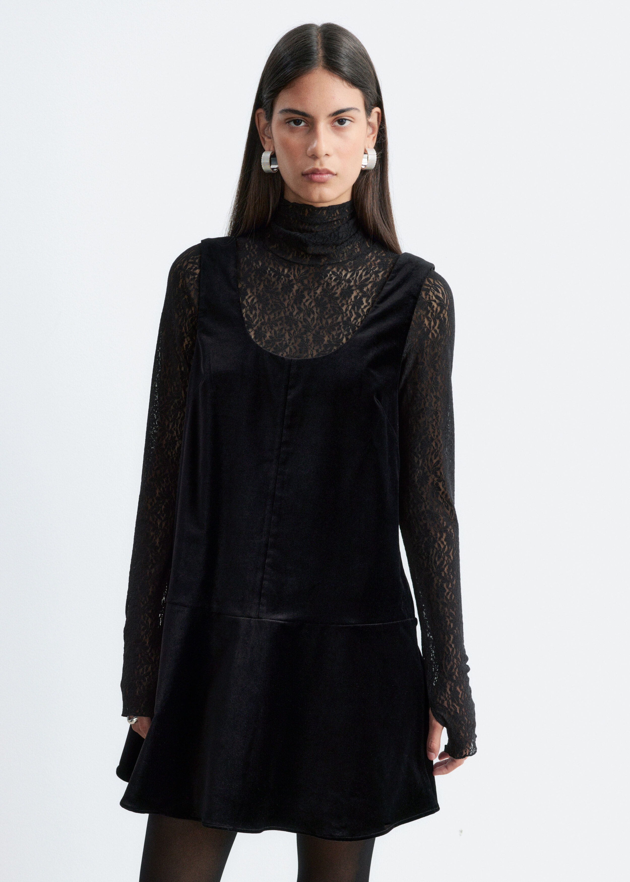 Velvet Mini Dress by & Other Stories