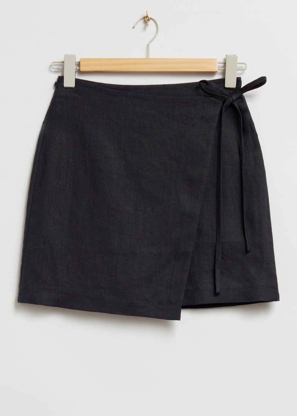 90sInspiredLinenWrapSkirt - Lilac - Bodegón