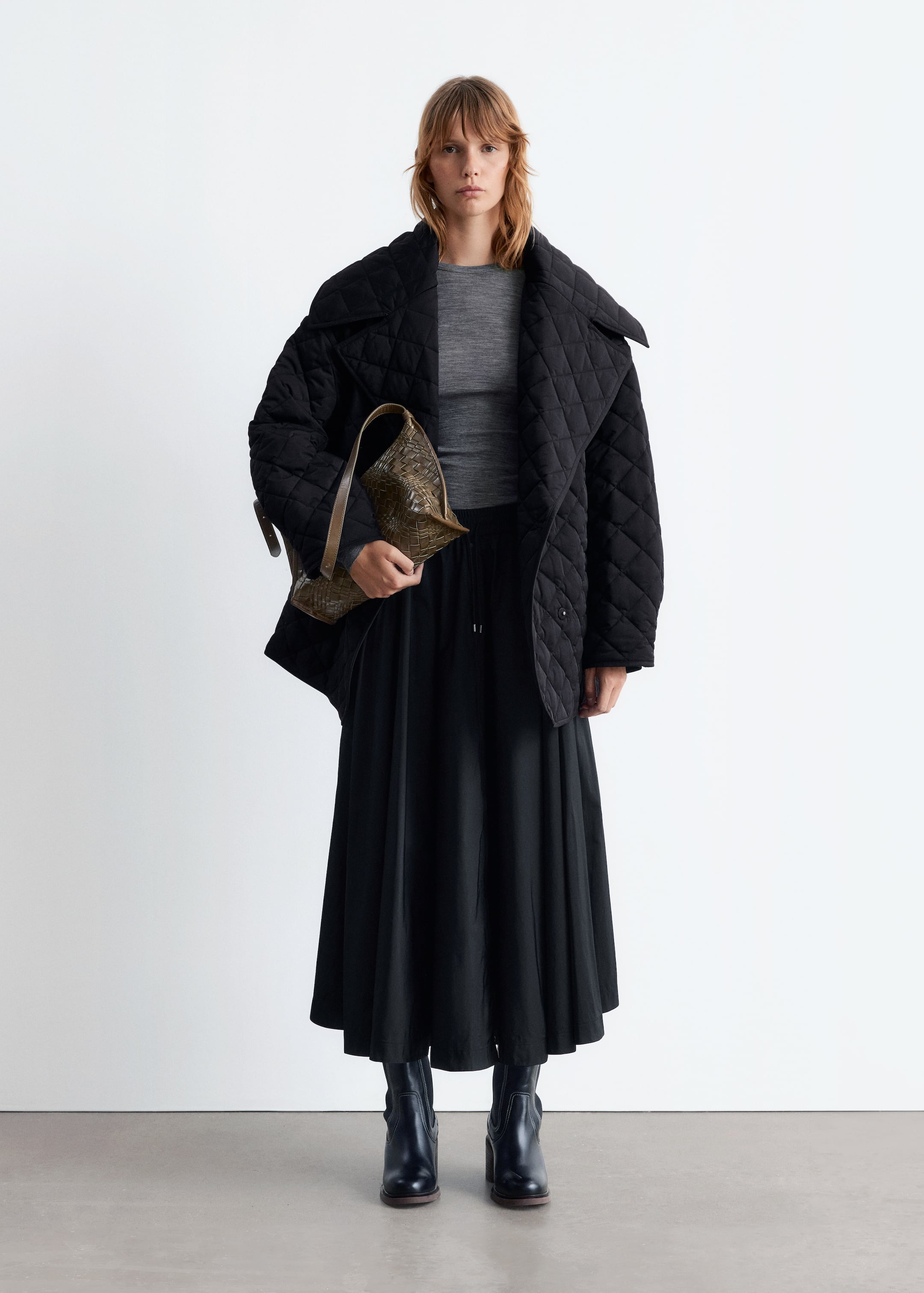 Visualizza immagine più grande: Giacca trapuntata con imbottitura - Nero - DONNA | H&M IT 1