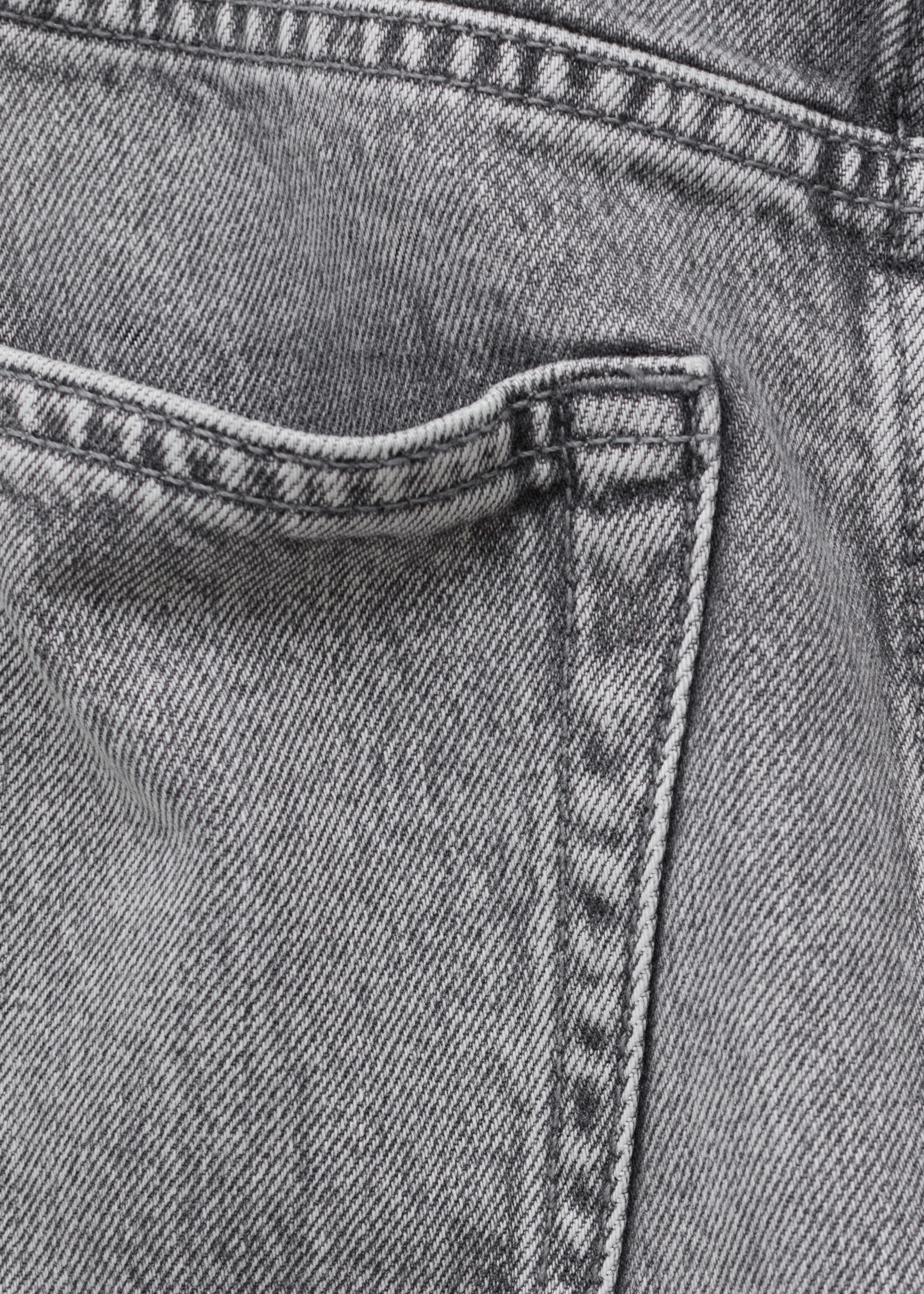 Denim Mini Skirt - {{variantName}} - Descriptive Detail
