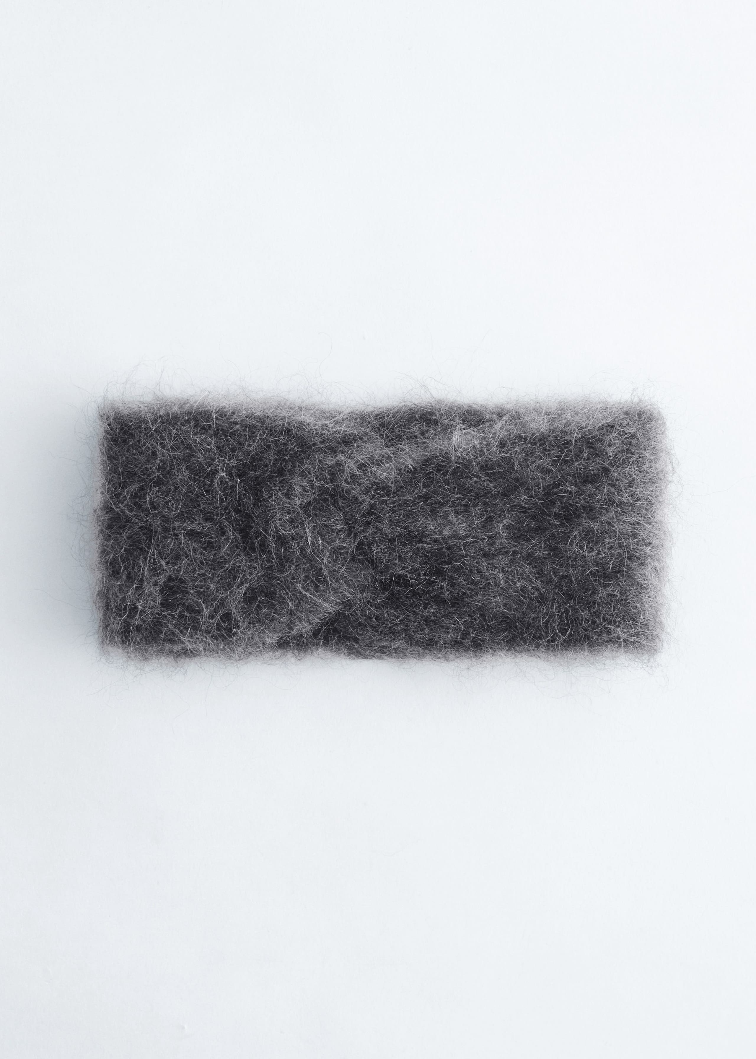 Mohair-Blend Twist-Front Headband