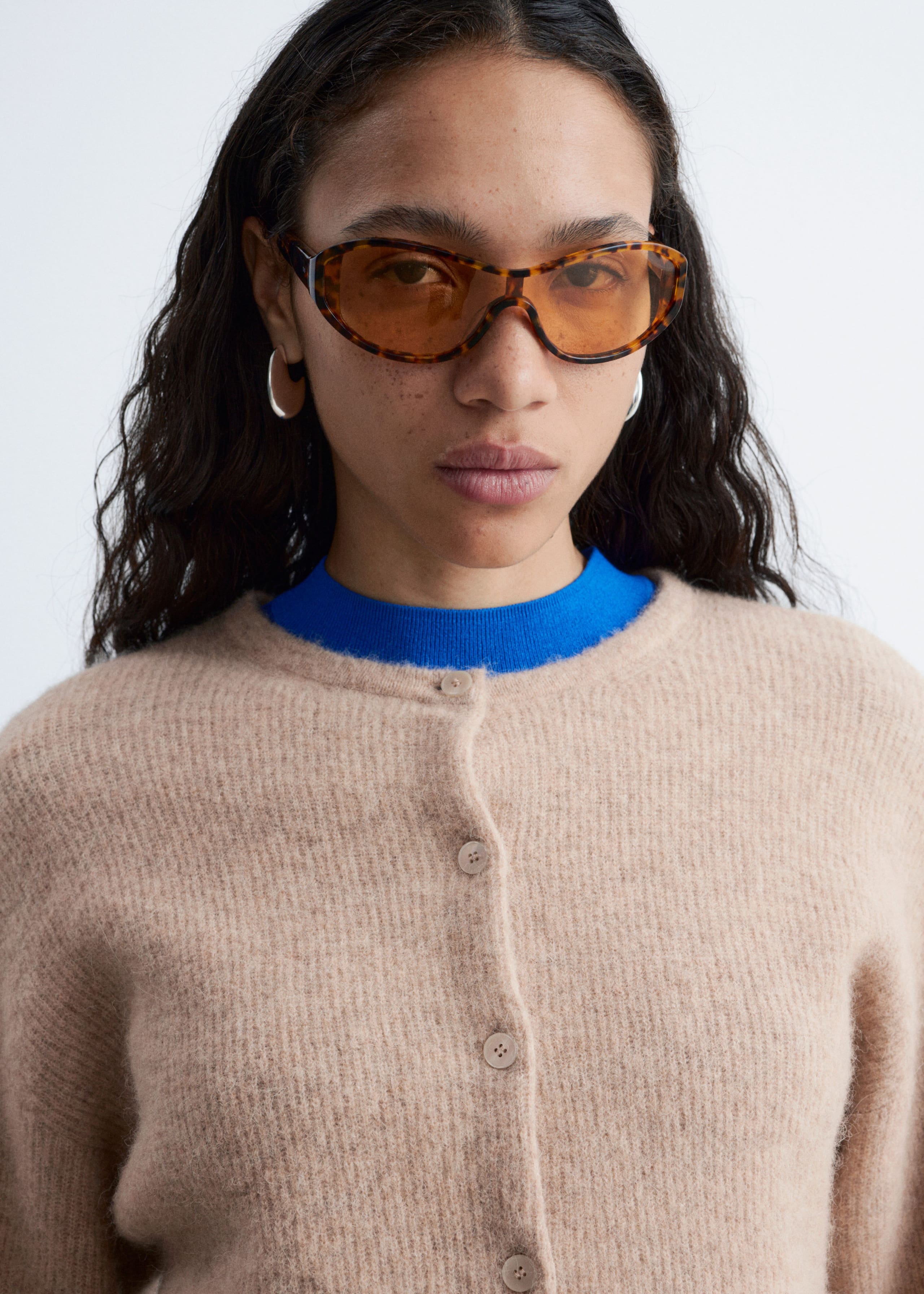 Image of Strickjacke aus Alpaka-Mix