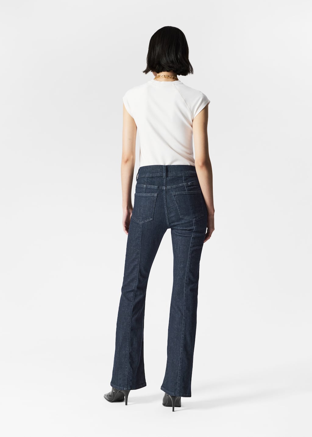 Image of Slim Flared Jeans