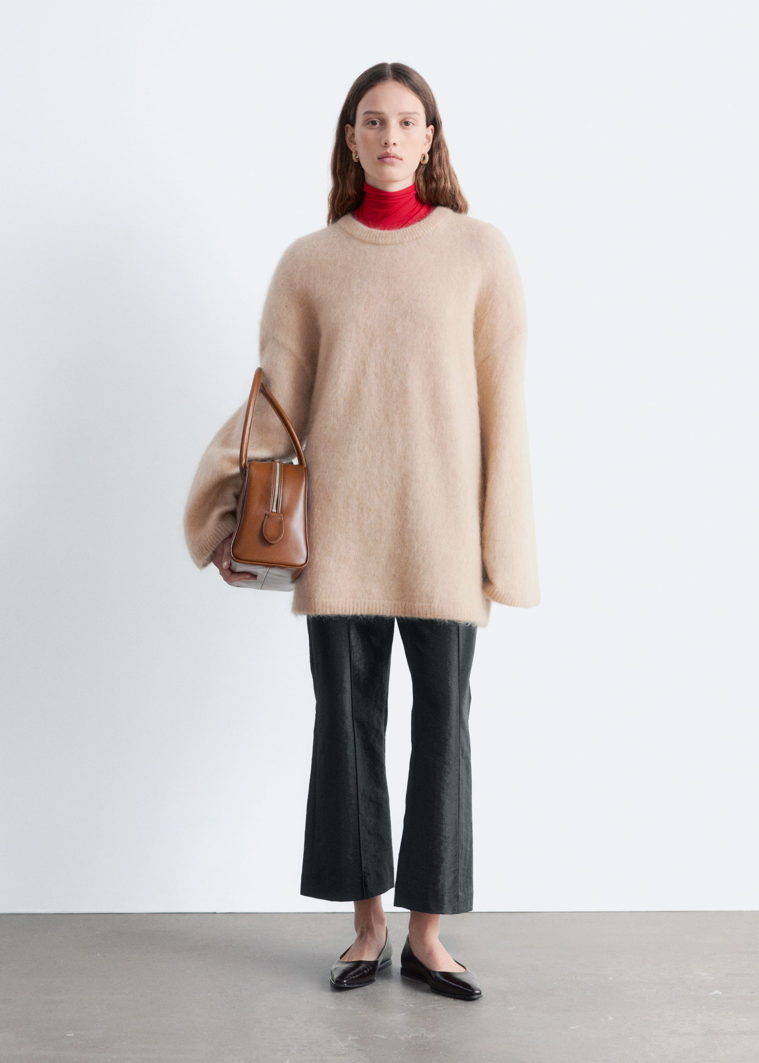 Oversized Mohair-Blend Sweater