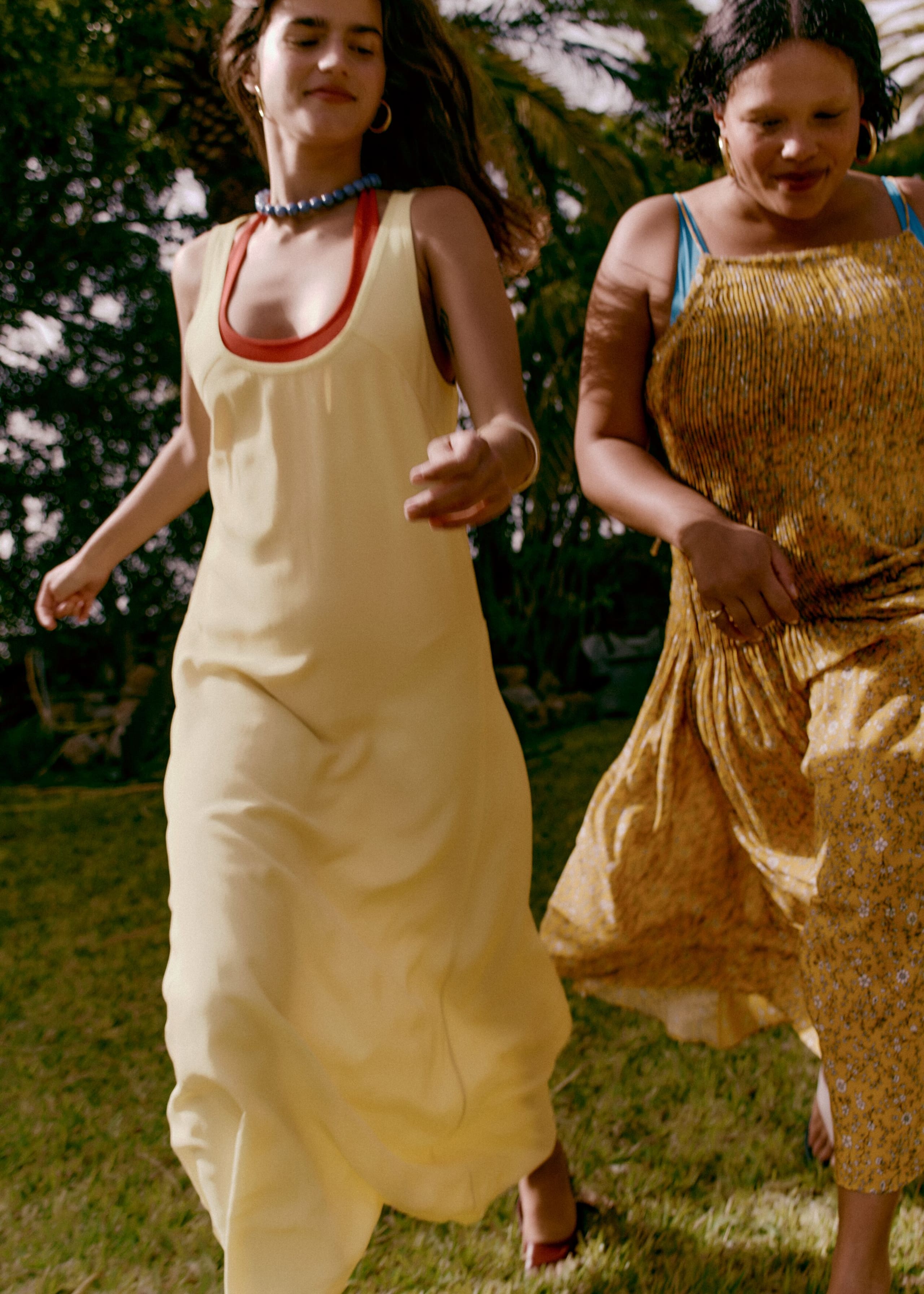 Image of Pleated Bodice Maxi Dress