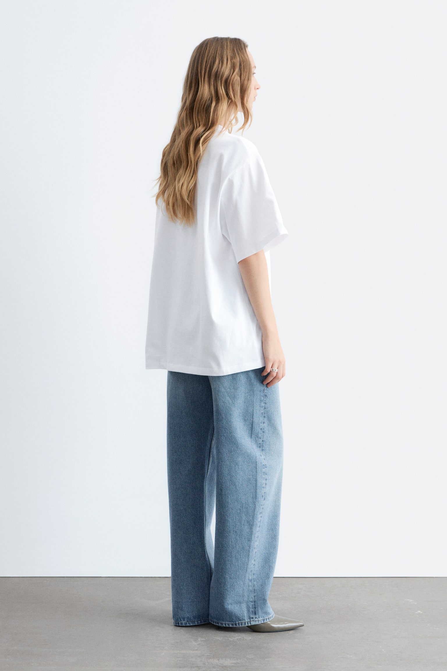 T-shirt oversize à imprimé - Blanc/Imprimé blanc/Blanc/Imprimé blanc/Blanc/Imprimé blanc - 8