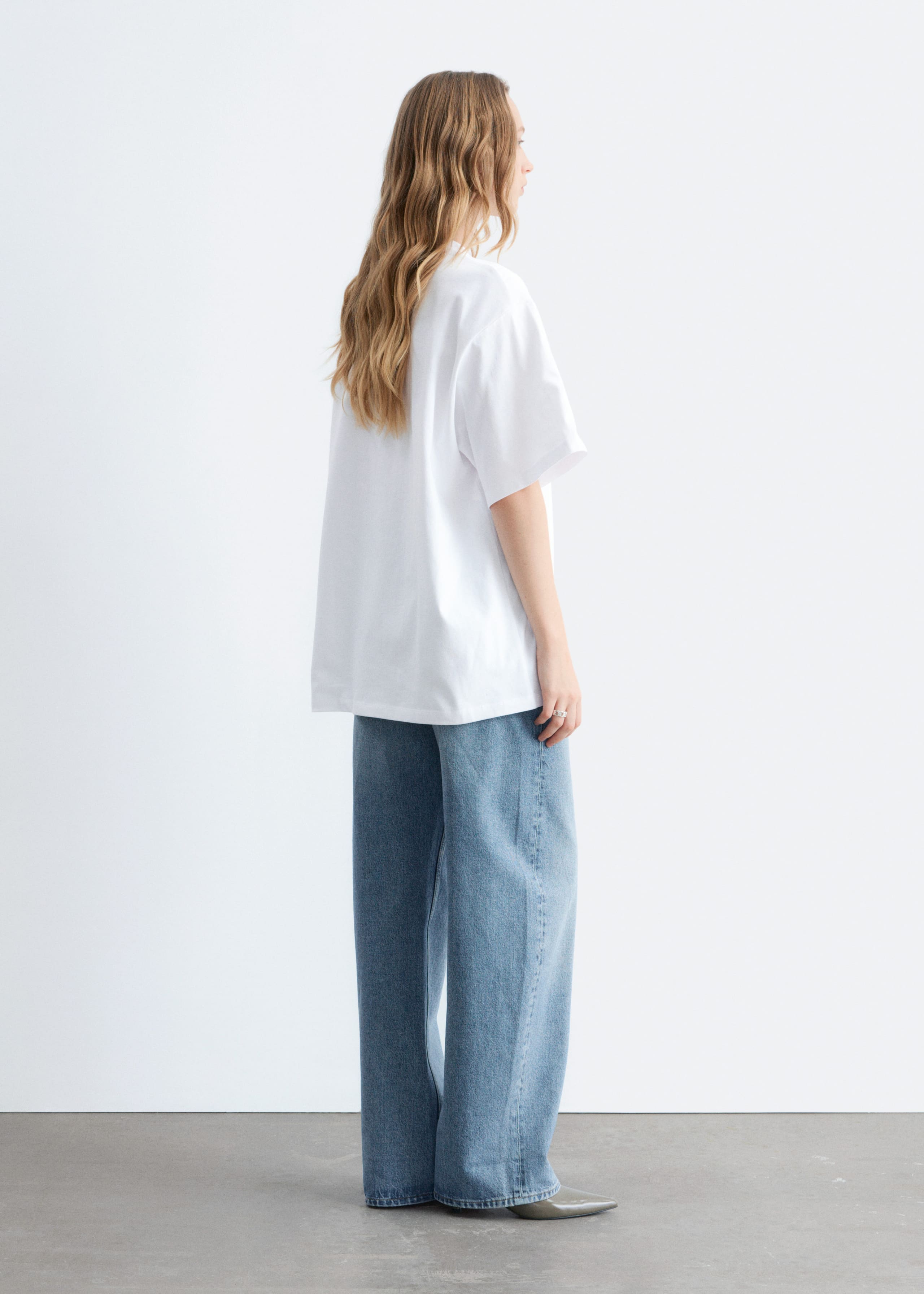 Image of Bedrucktes Oversized-T-Shirt