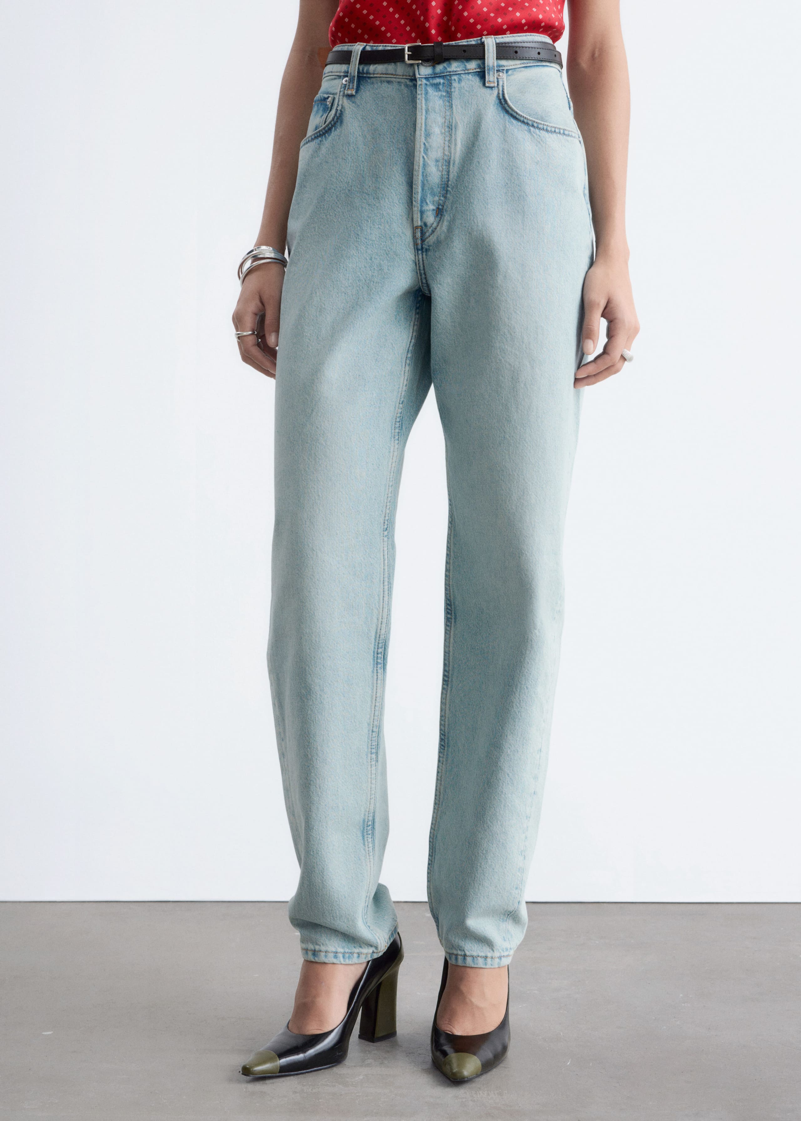 Image of Straight-Leg Jeans