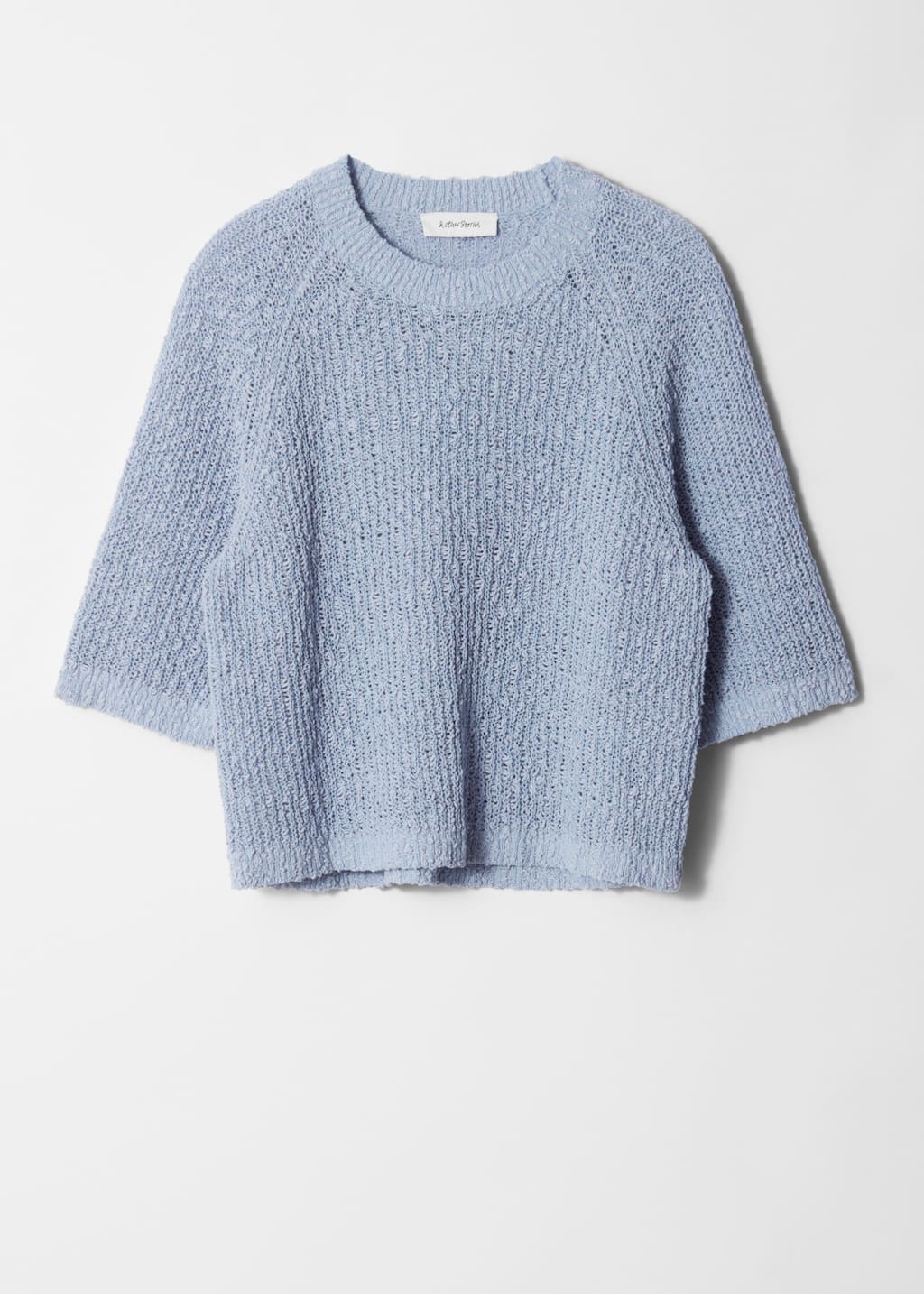 Image of Knitted Silk-Blend t-shirt