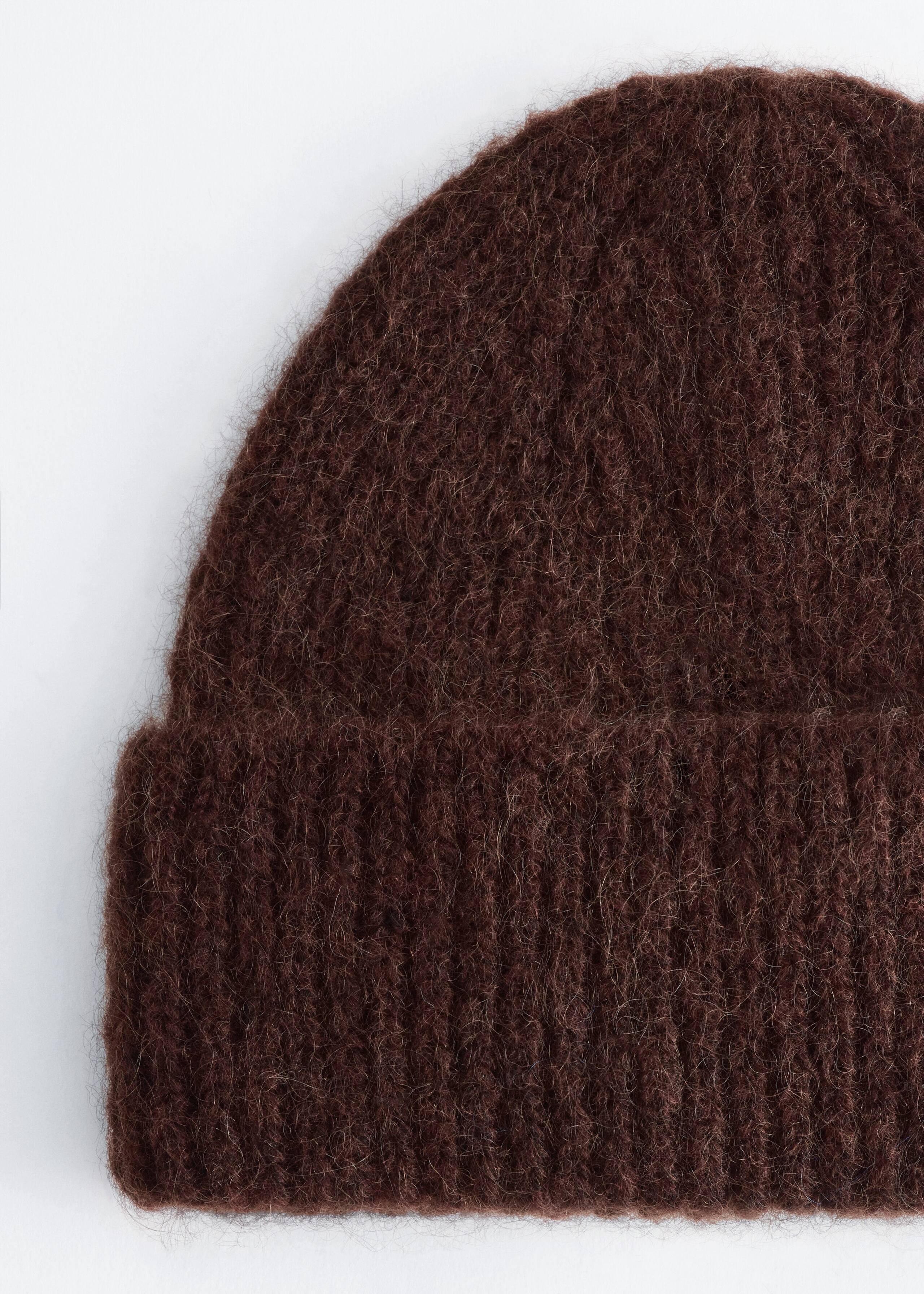 Wool Blend Beanie - Dusty blue - Still Life