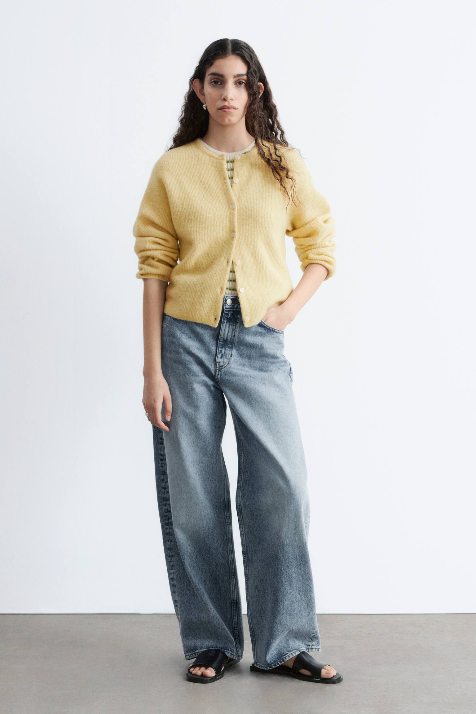 Alpaca-Blend Knitted Cardigan - 7