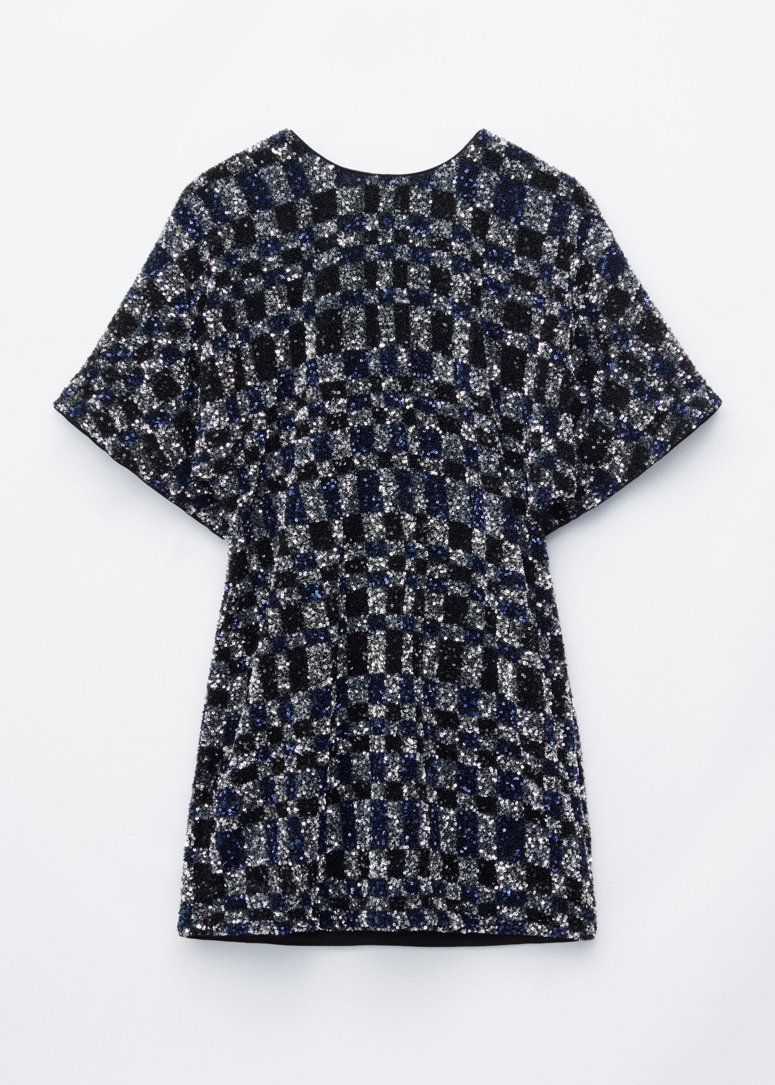 Mini Sequin Dress - Dark Blue/Silver - Still Life
