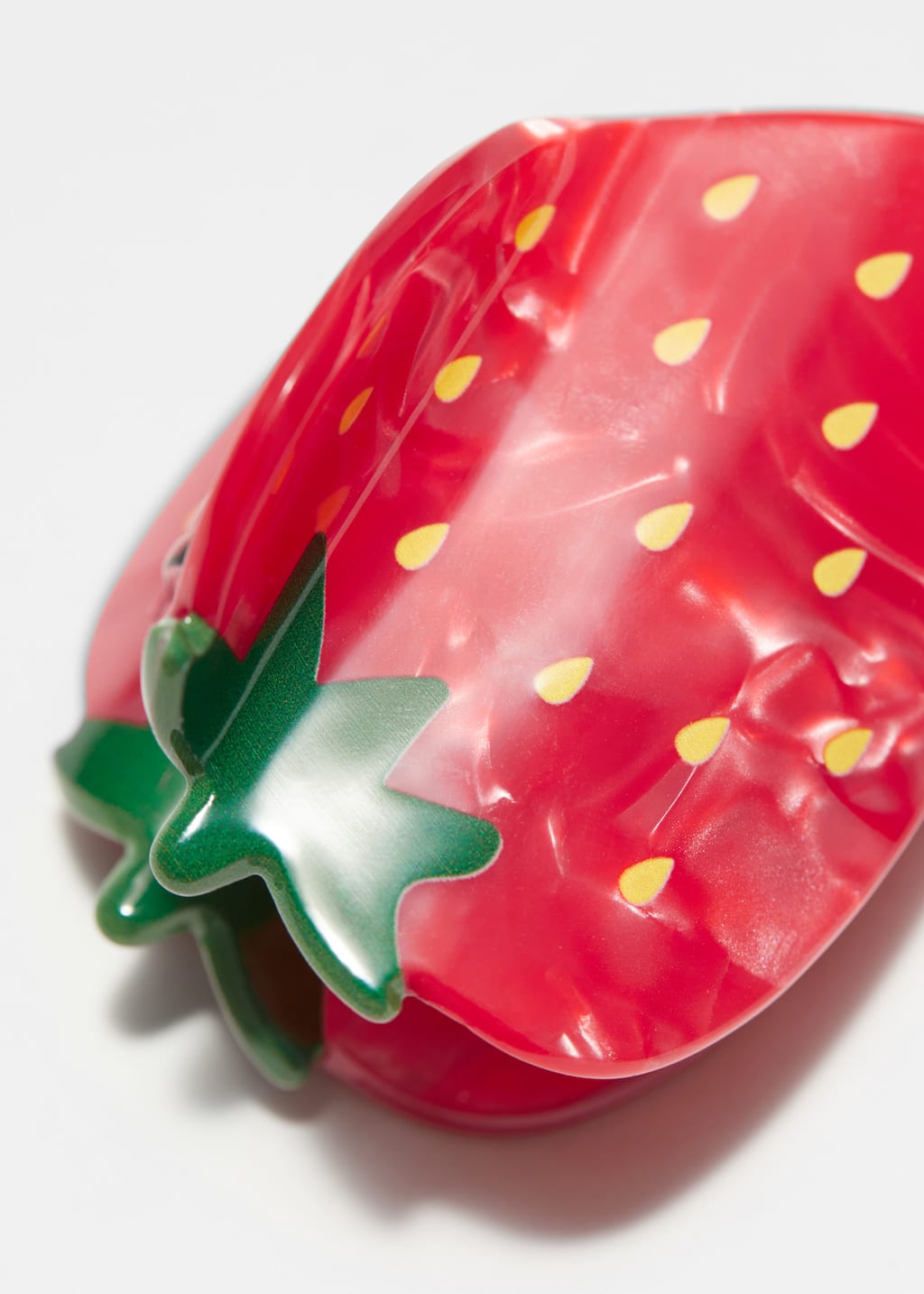 Image of Pince à cheveux fraise
