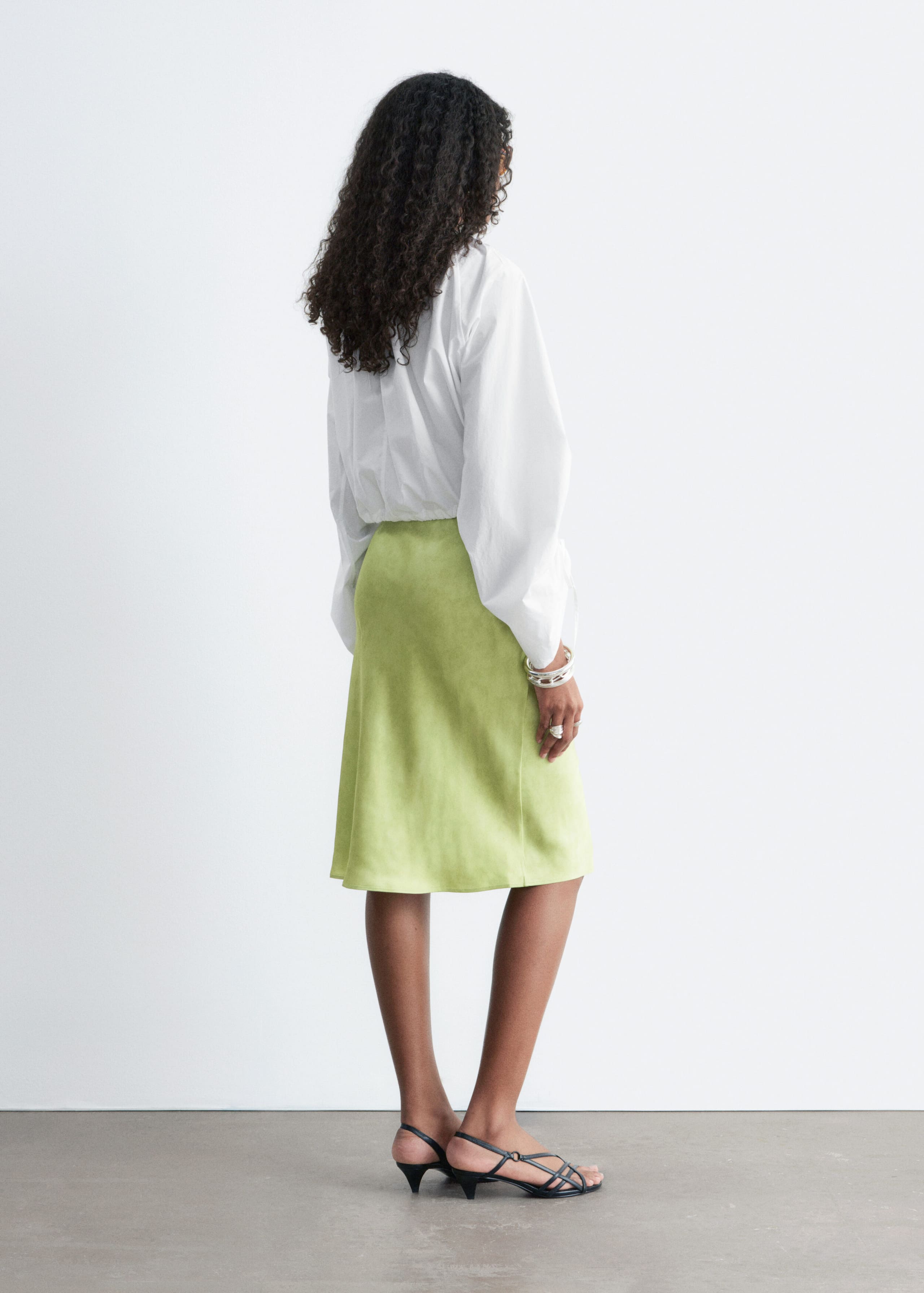 Image of Sculptural Drawstring Blouse