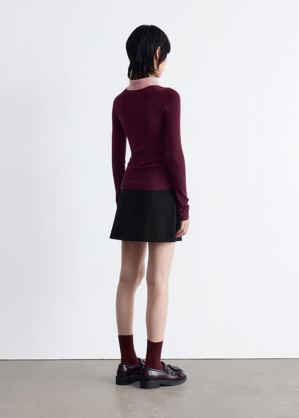 Image of Keyhole Collar Top