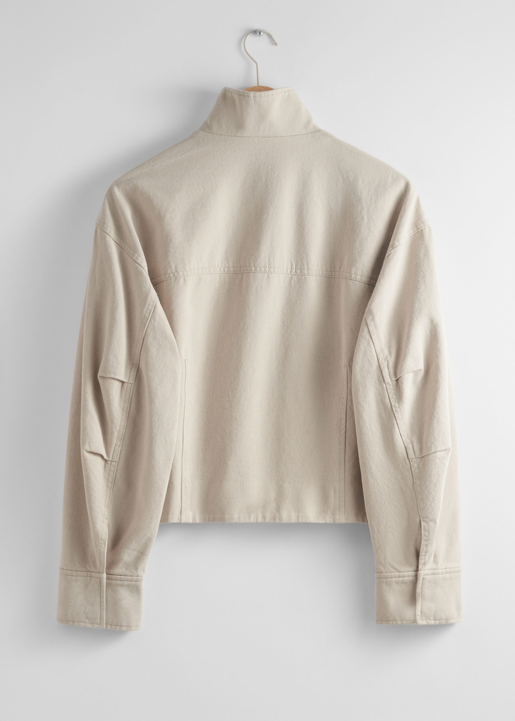 Veste à poches plaquées