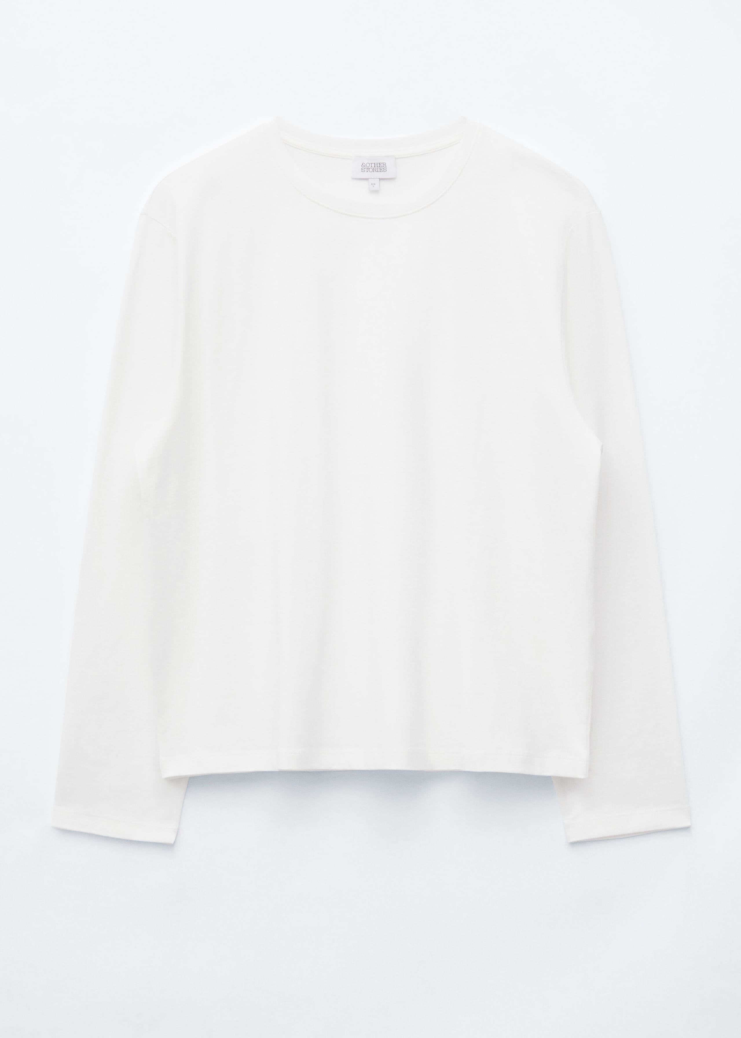 Cotton Jersey Top - White - Still Life